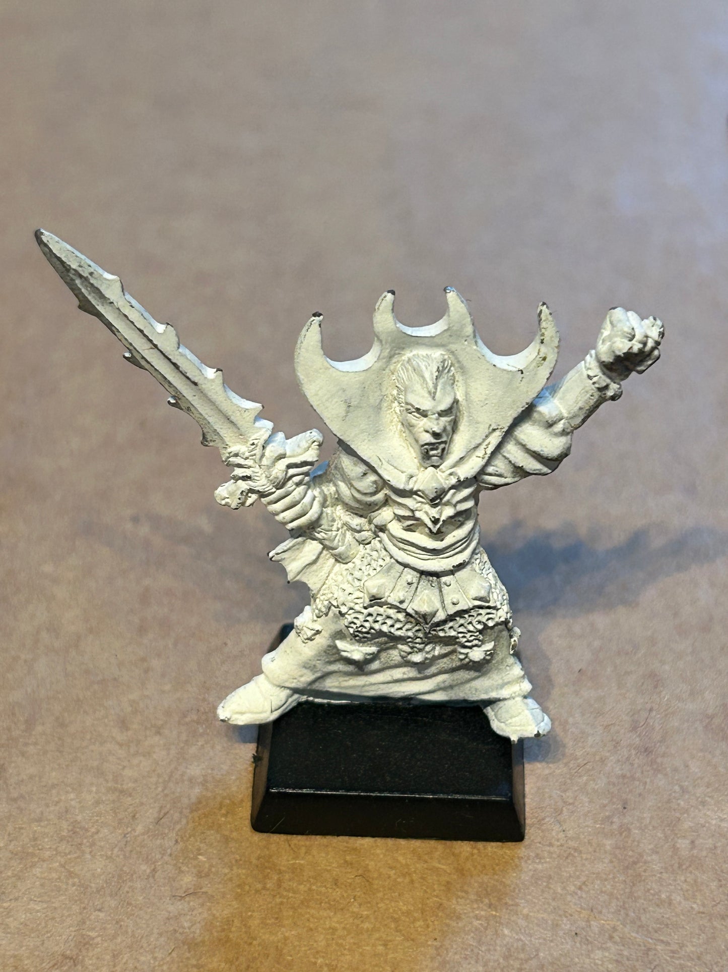 Warhammer Undead Vampire Lord with Cloak Classic Metal 1990s Counts