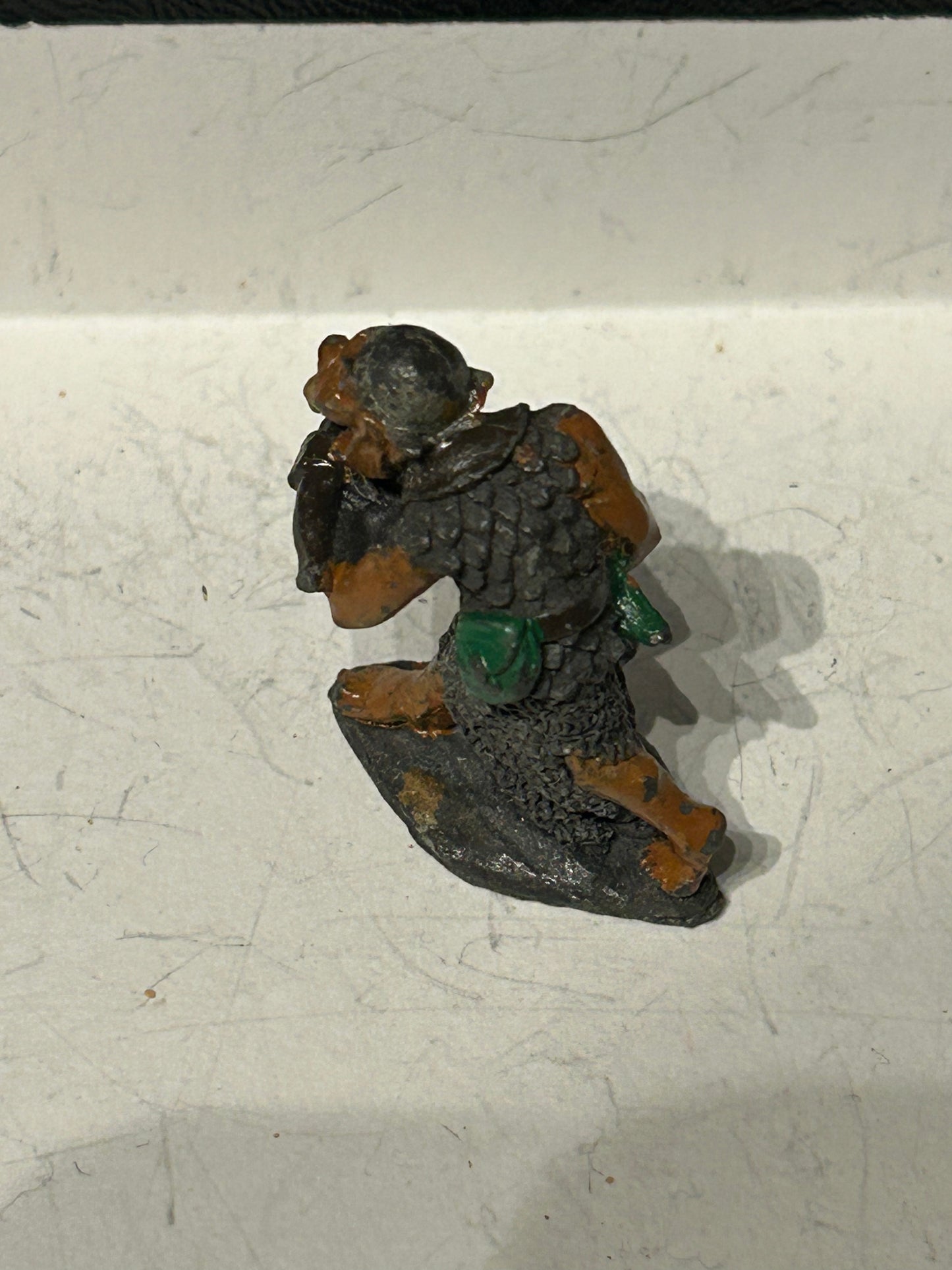 Citadel - Pre Slotta - Warhammer - C15 armoured Orc Warrior - with crossbow 1984