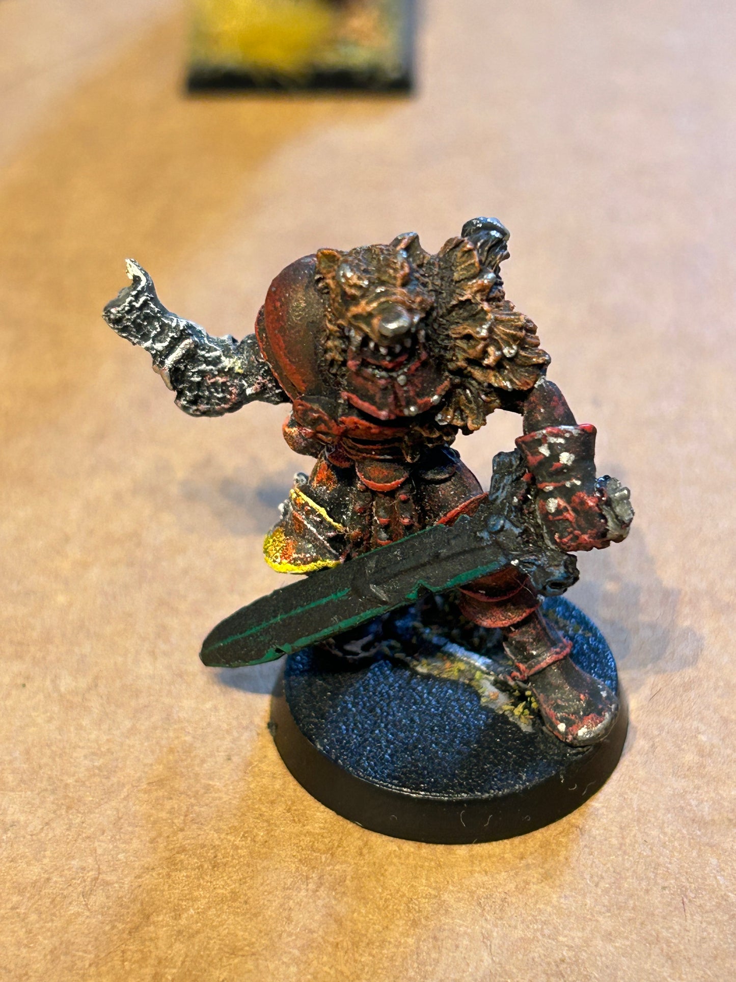 GW Warhammer fantasy Citadel metal 80s Chaos Warrior converted warriors of chaos