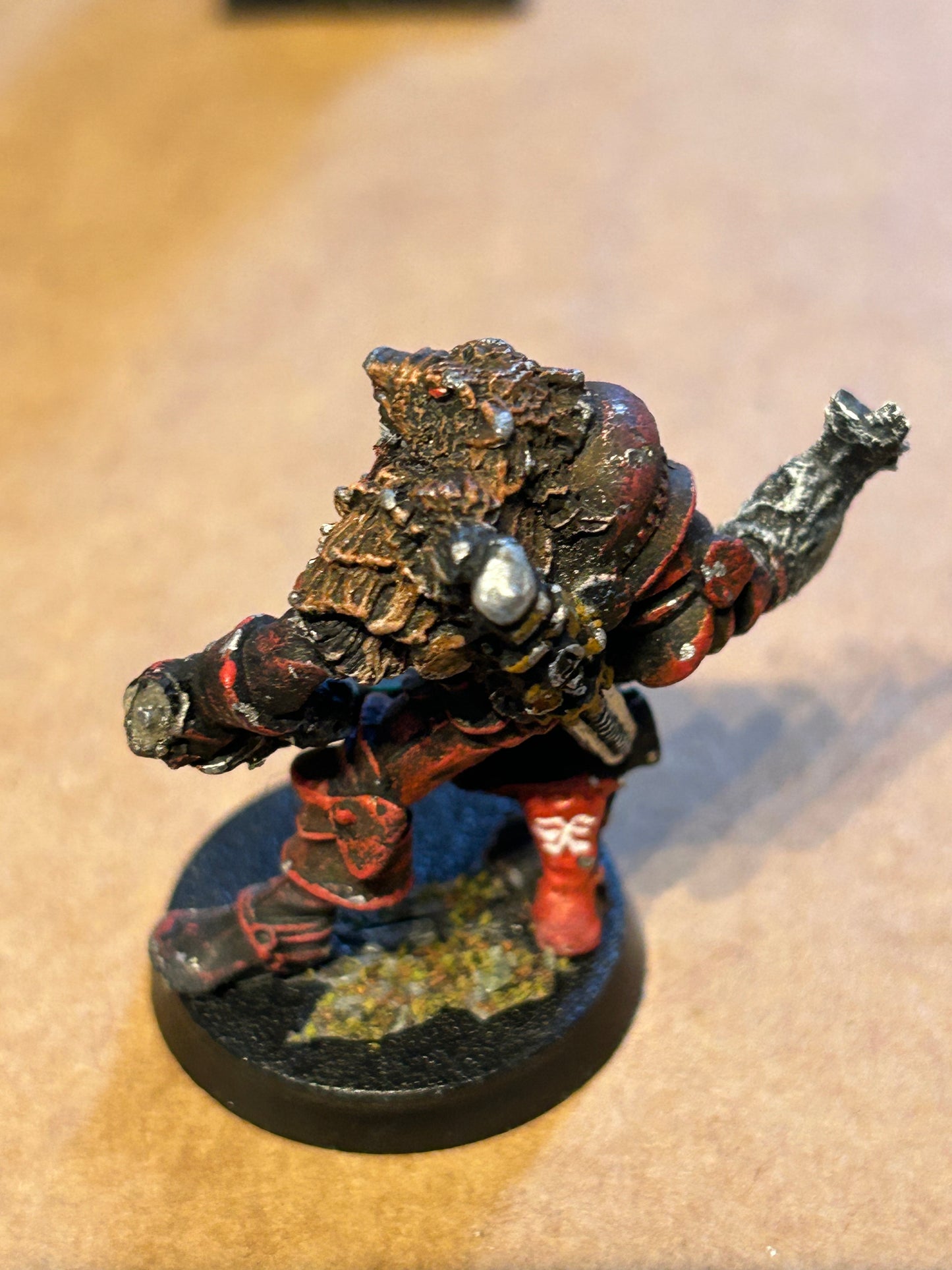 GW Warhammer fantasy Citadel metal 80s Chaos Warrior converted warriors of chaos