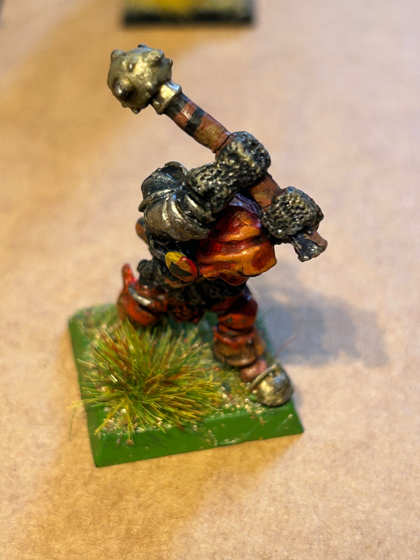 GW Chaos Warrior Chaos Champion Stro'Knor Macekiller - Metal