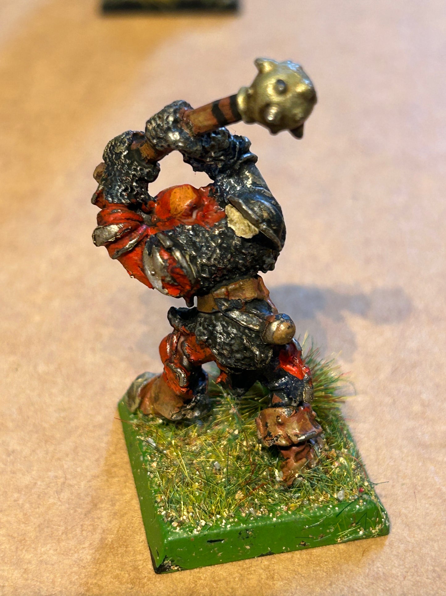 GW Chaos Warrior Chaos Champion Stro'Knor Macekiller - Metal