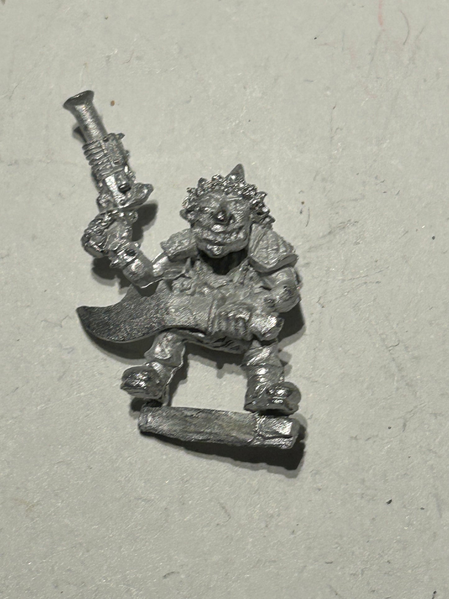 Knightmare miniatures space goblin sculpted by Kev Adams