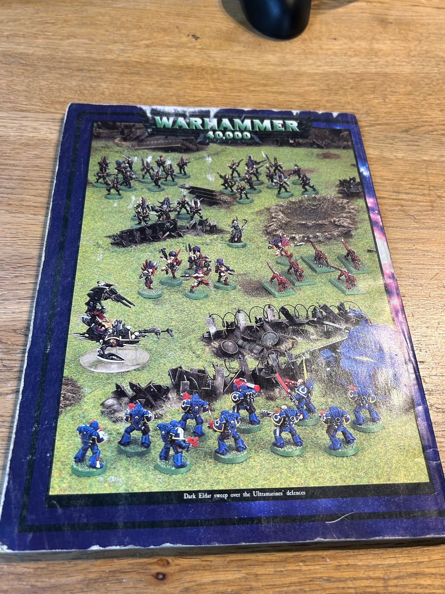 White dwarf issue 227 (has some water damage at the back)