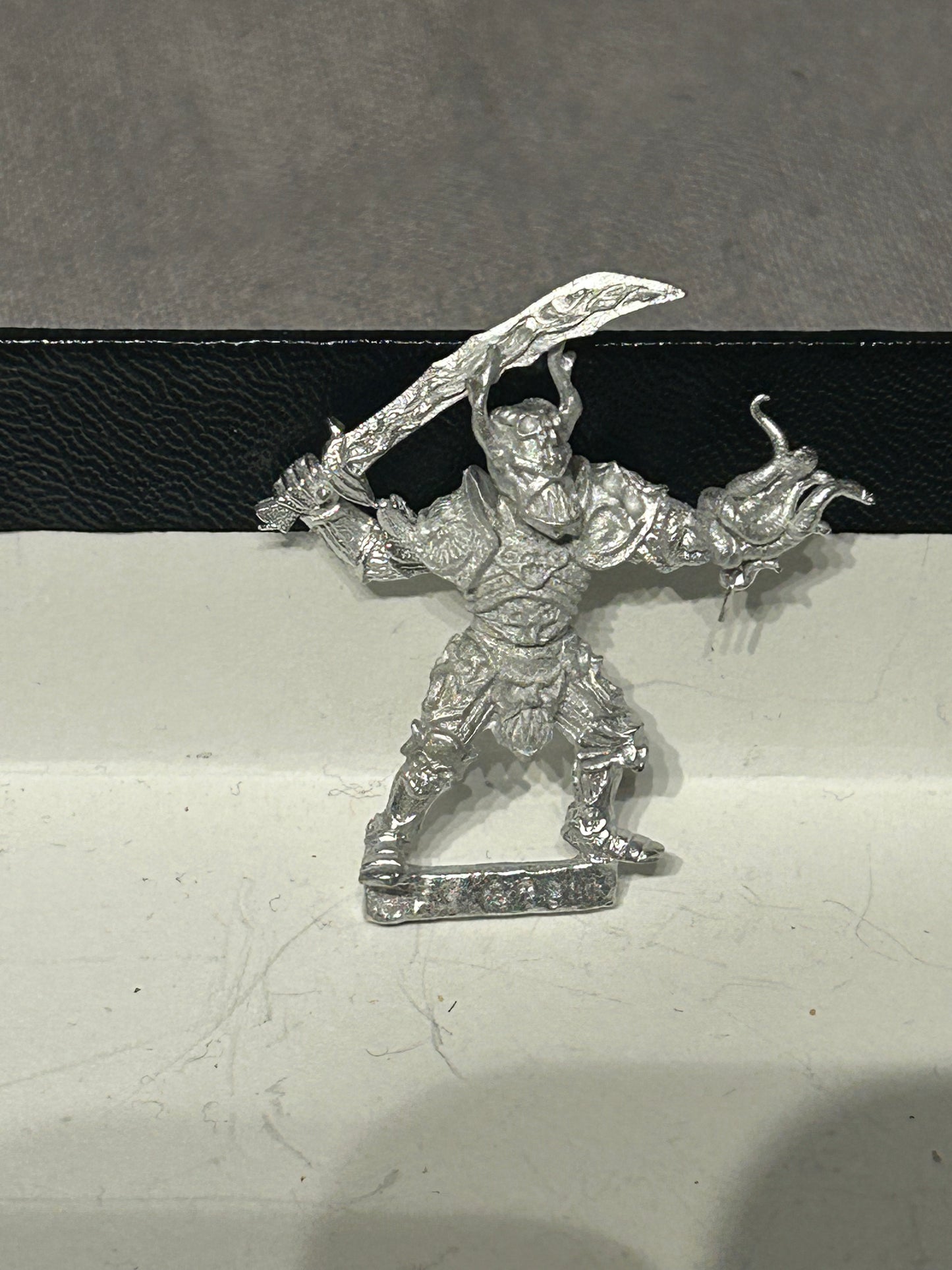 Knightmare miniatures beastman chaos warrior Jan Stranglefist