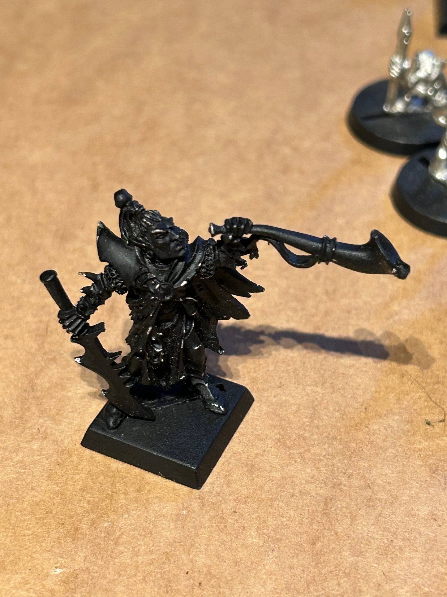 Classic Dogs of War Mengil Manhide Manflayer Musician - Warhammer Fantasy