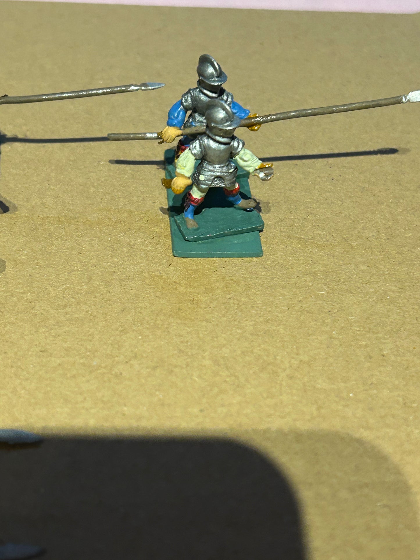 Lamming (I think) pikemen historical miniatures x10