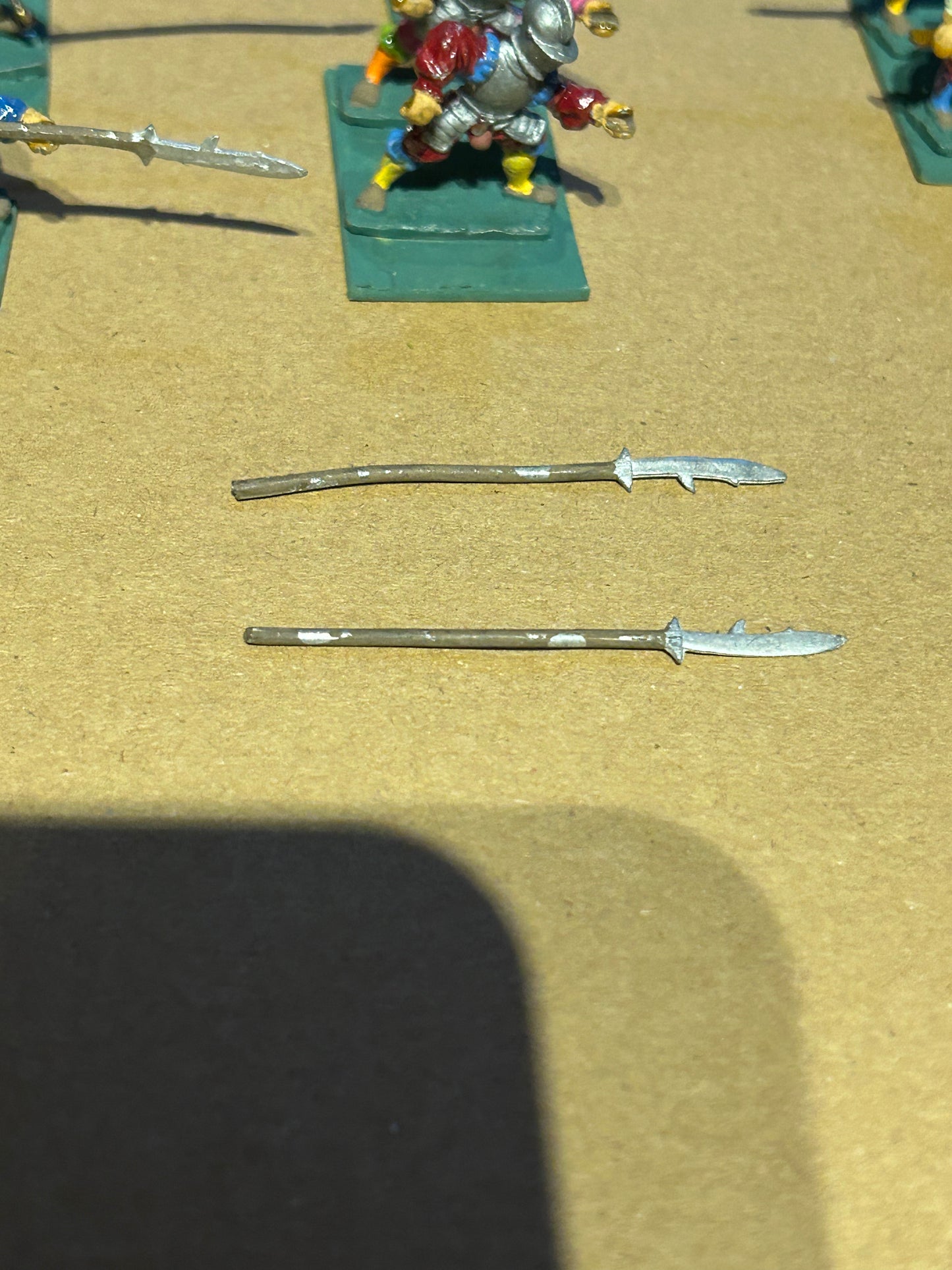 Lamming (I think) pikemen historical miniatures x10