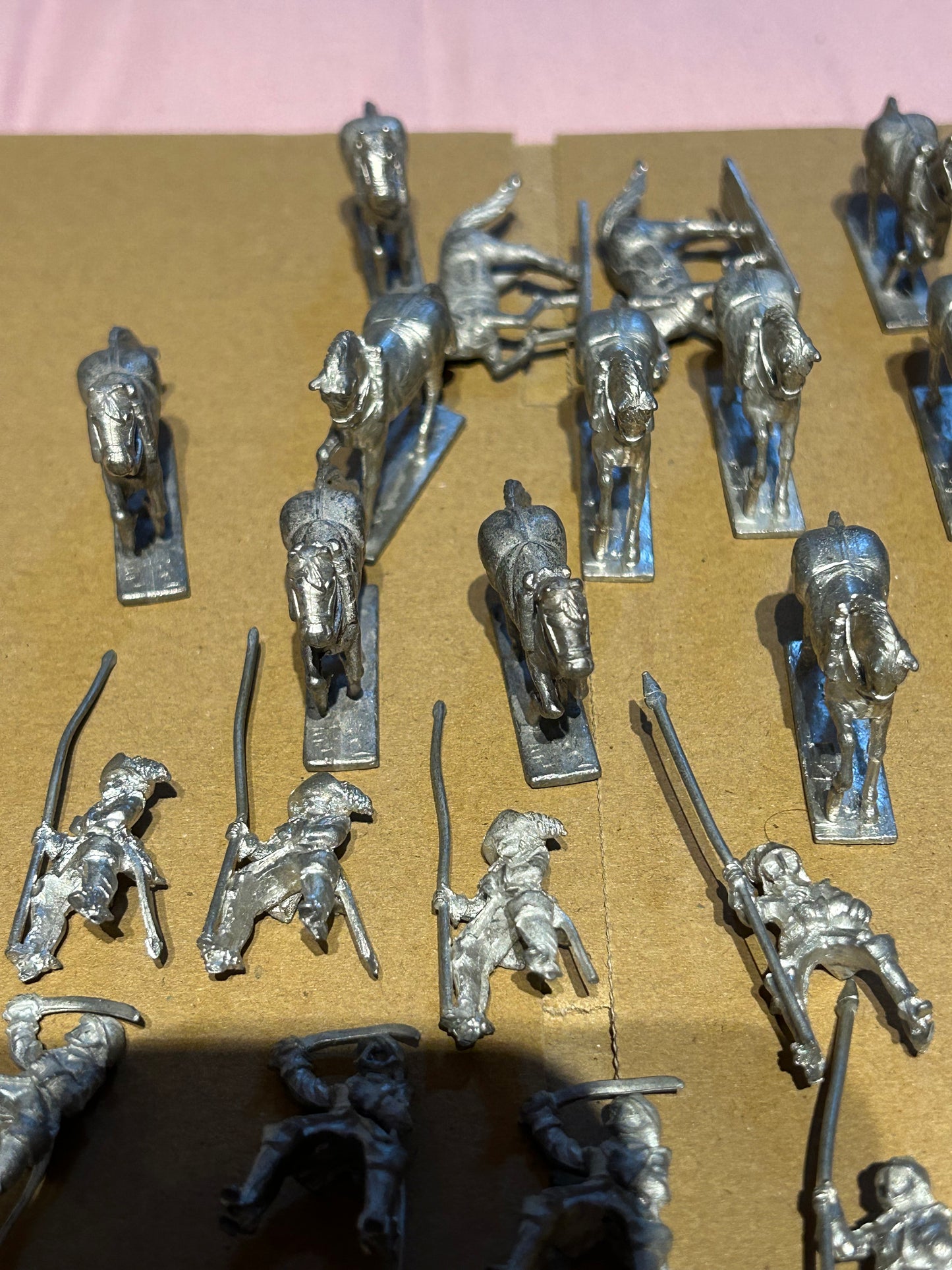 Lamming or minifigs cavalier and Roundheads cavalry x16 historical miniatures English civil war