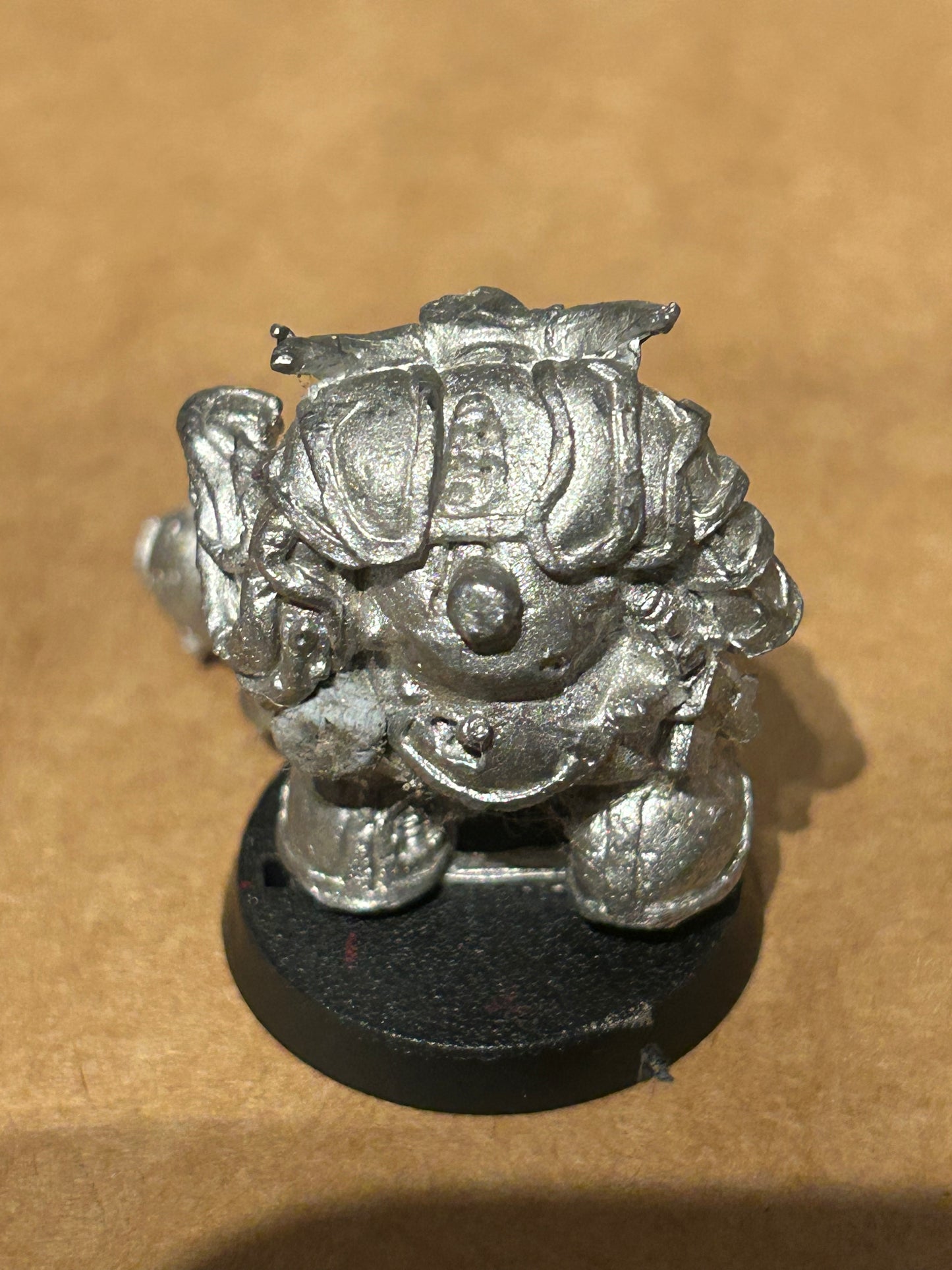 Games Workshop Warhammer 40k Rogue Trader Chaos Renegades nurgle renegade with horns conversion beamer (not glued on)