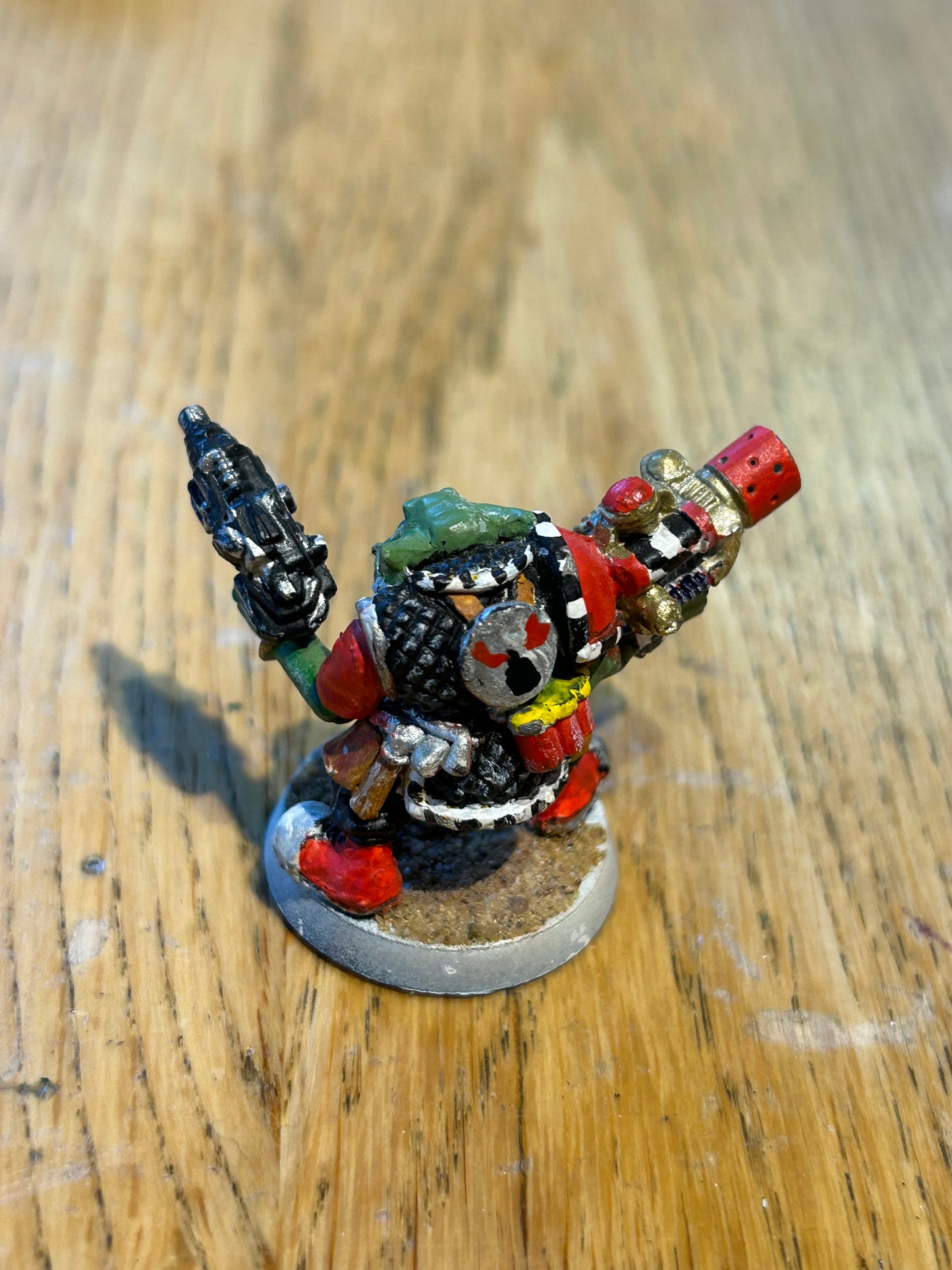 Games Workshop Warhammer 40k 2nd Ed Space Ork Mekanik Mek Mekboy Kombi Metal