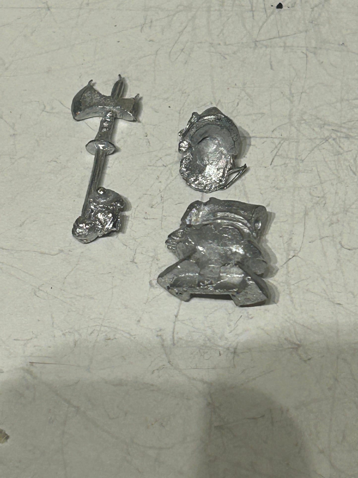 Assault group landsknecht dwarf with halberd