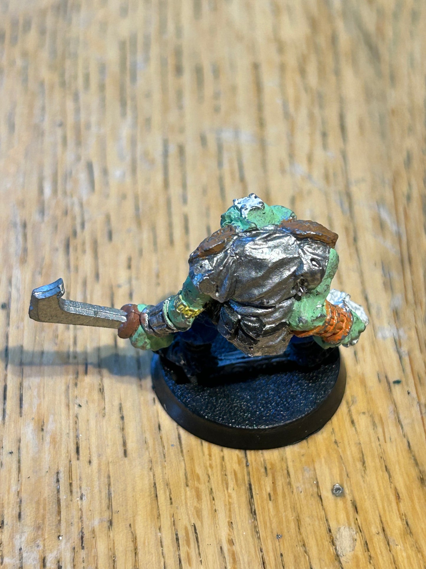 Ork Boy with Bolta & Gutrippa Citadel GW Rogue Trader 1980s Metal