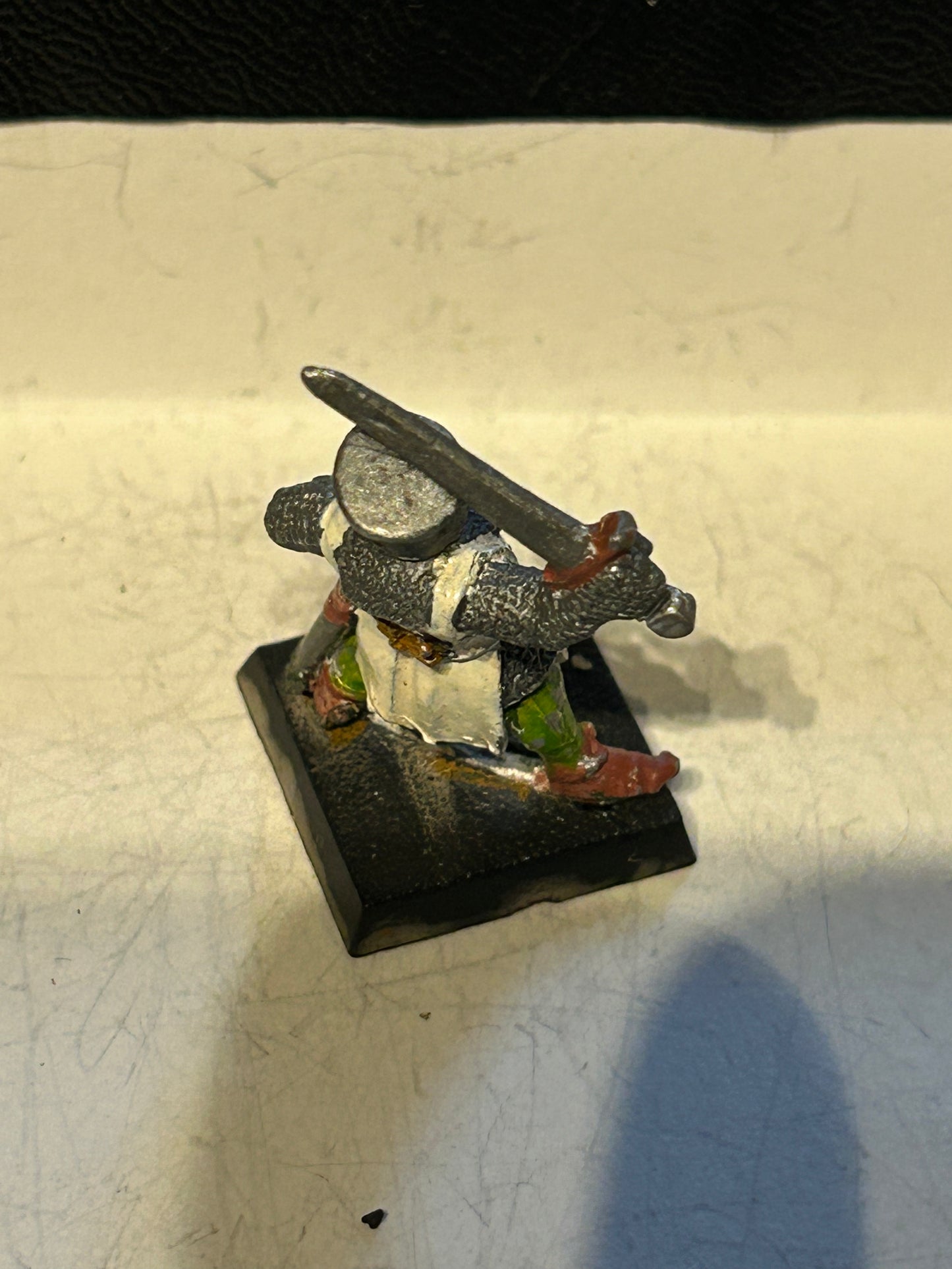 - F4 FEUDALS BARON Gisbar - 1986 METAL - CITADEL WARHAMMER fantasy bretonnian