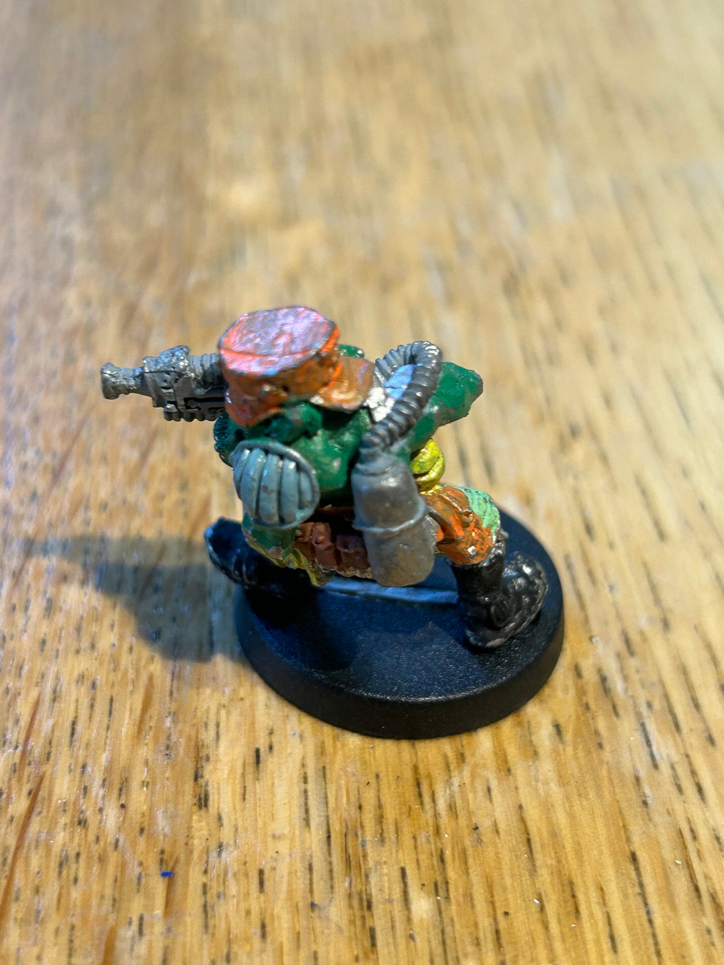 Rogue Trader 40k Space Ork Boy w. Flamer 3 - 070510/23 - Metal, OOP, Oldhammer