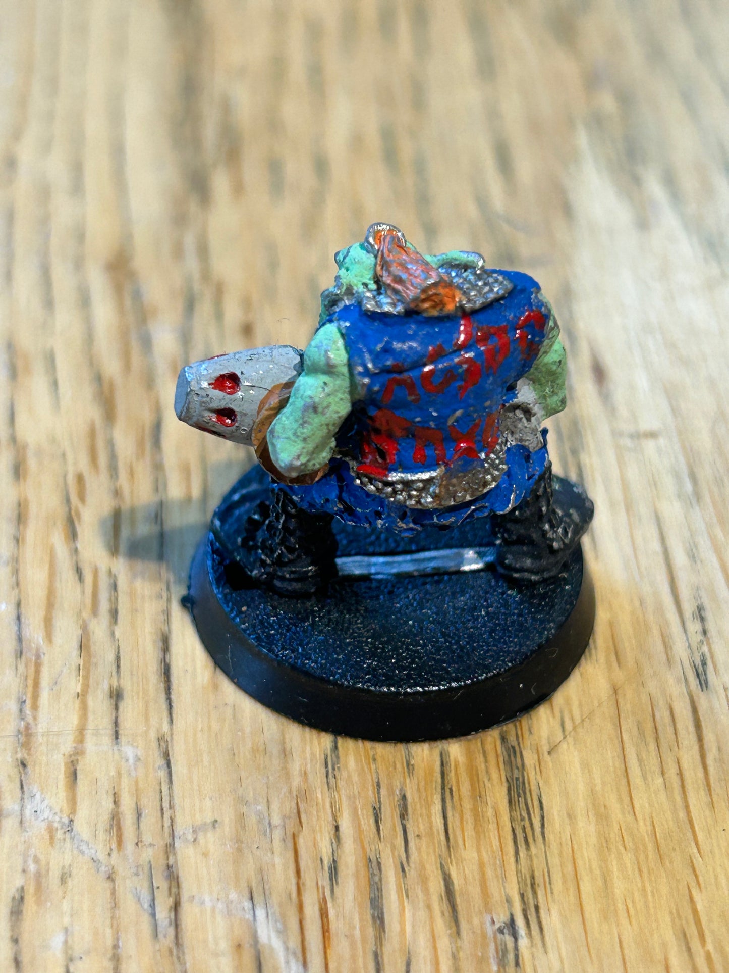 Citadel GW Rogue Trader Space Ork Boy with plasma gun warhammer 40k