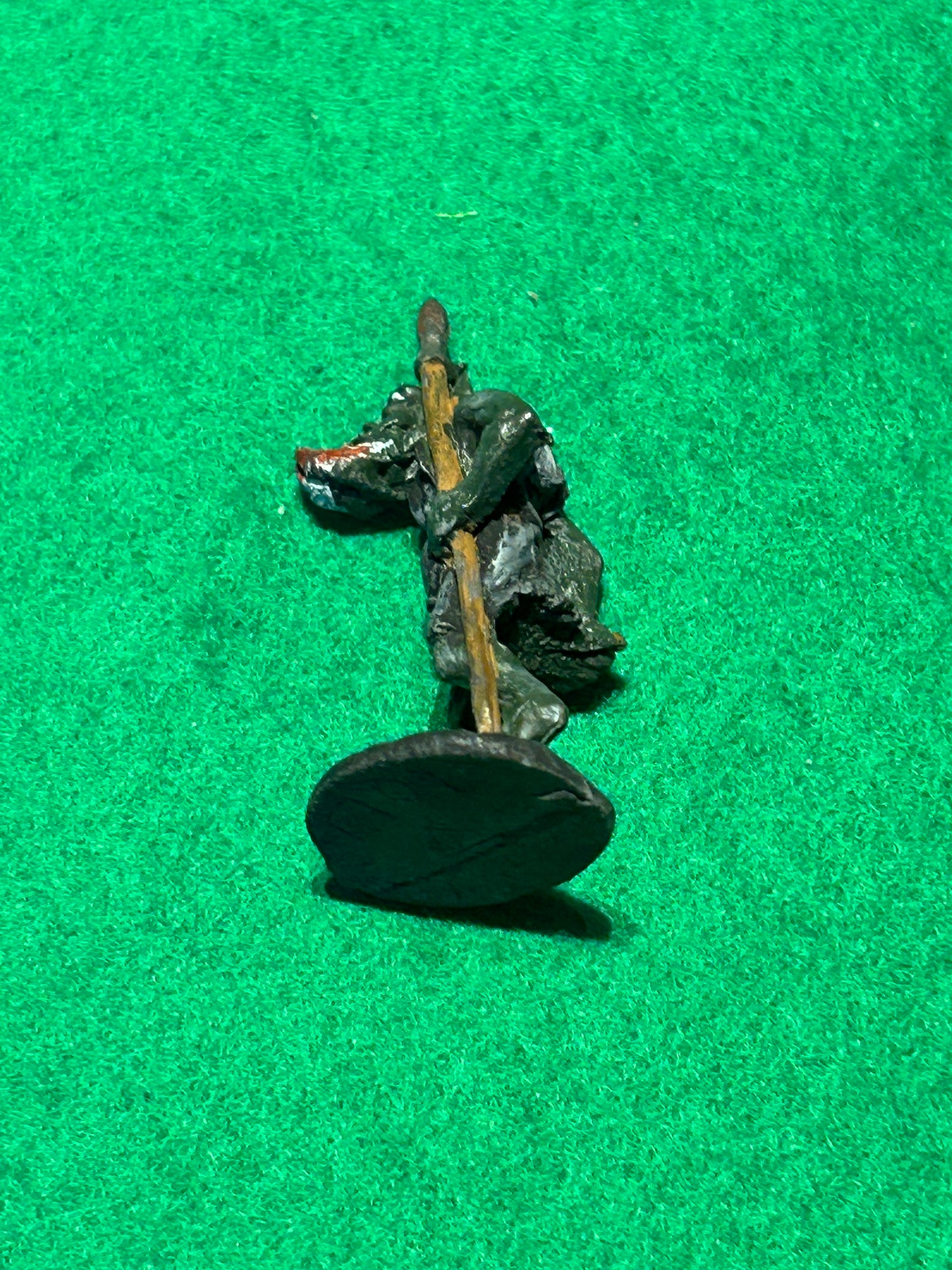 Citadel - Pre Slotta - Warhammer - C15 Orc Warrior - with axe and spear 1984