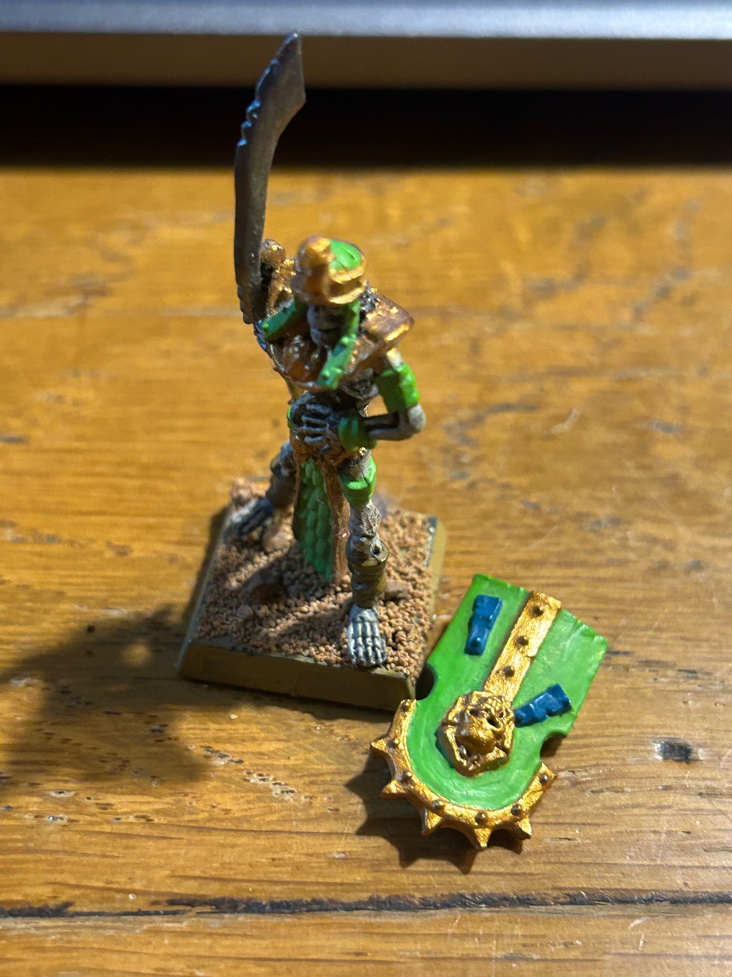 Warhammer fantasy old world tomb kings tomb guard metal (with shield)