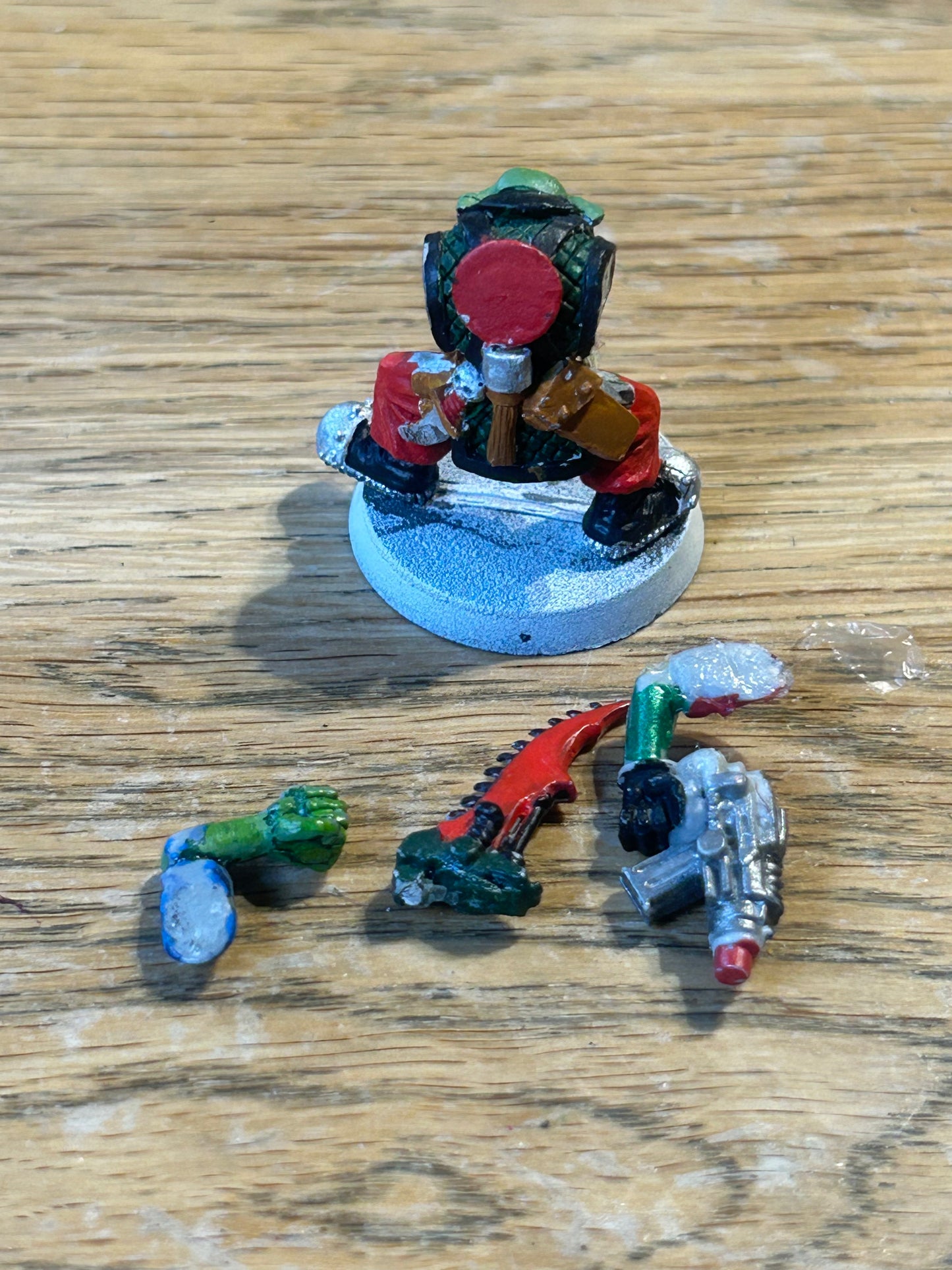 Warhammer 40k Rogue Trader Space Ork boy with bolter