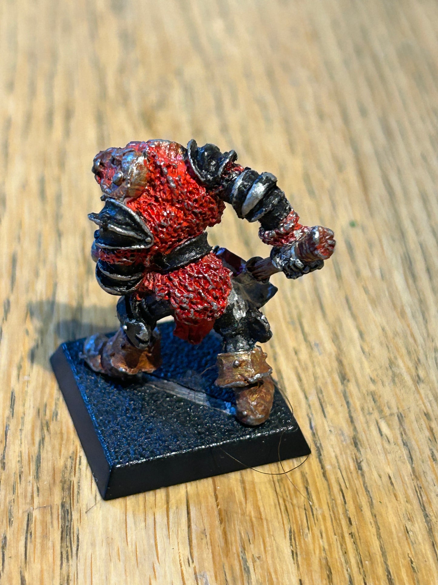 1985 Chaos Warrior 0204 10 CH3 Krontharg Hornhelm Citadel Champion Warhammer fantasy