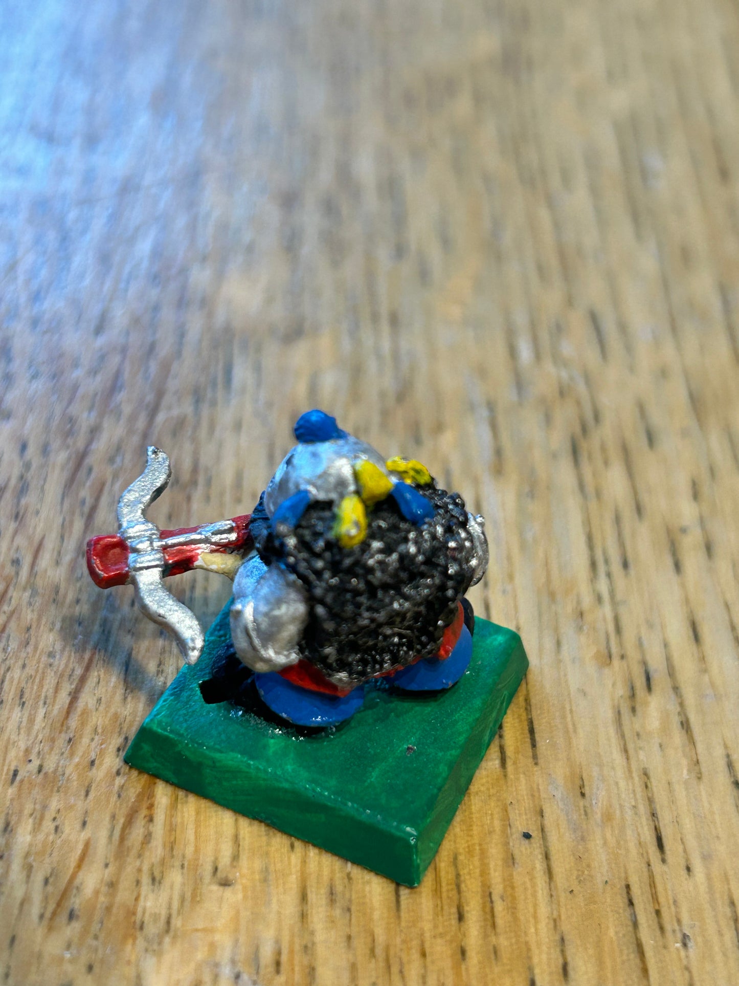 Warhammer fantasy marauder miniatures chaos dwarfs CD 19
Helmet, w. Crossbow
(MM90/5b)