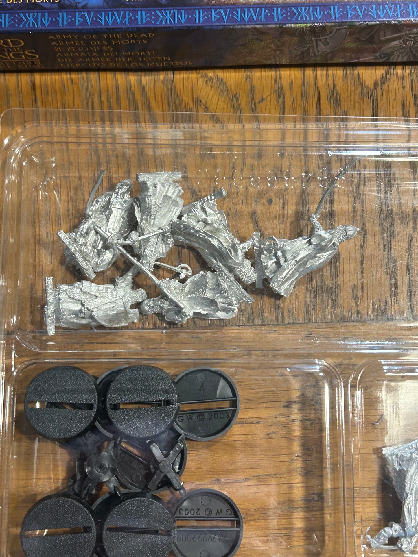 Army of the Dead METAL new Games Workshop Middle Earth Game MESBG New in opened box