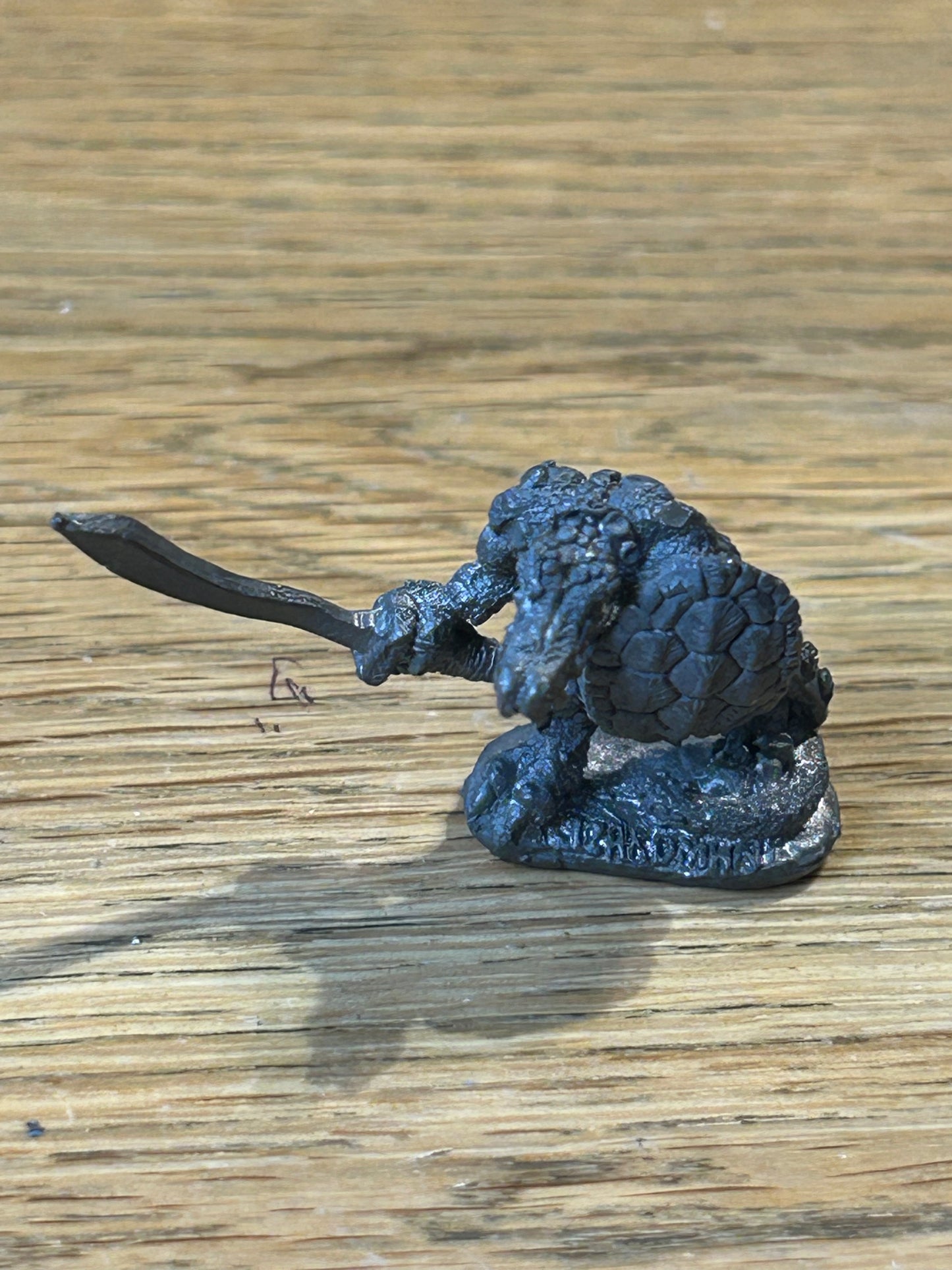 Games Workshop Citadel C19 2c-06 Lizardmen pre slotta Metal Warhammer 1984 RARE