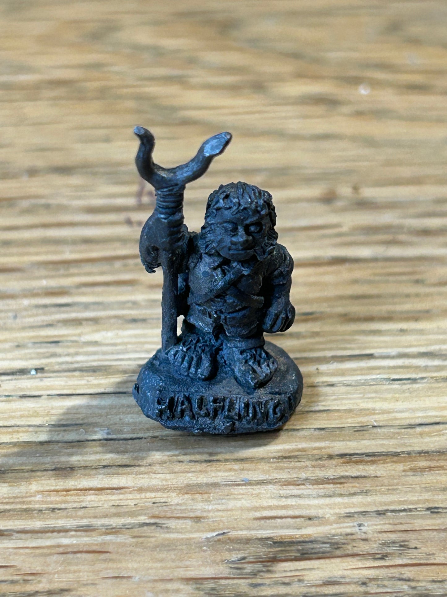 Citadel C11 Halflings Pitchfork Warhammer Halfling 1984 GW Games Workshop Lead