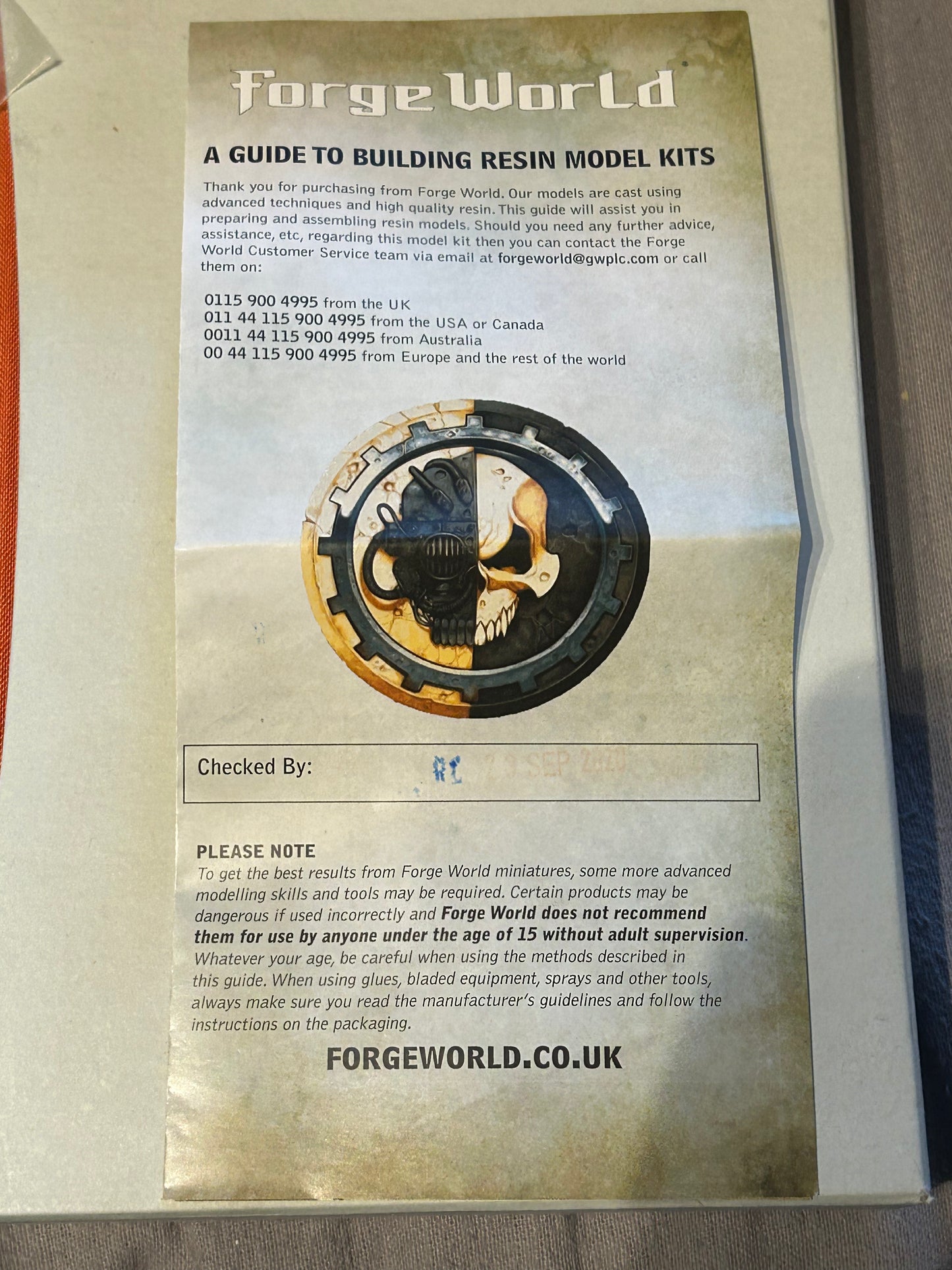 OOP Forgeworld Resin DEREDEO DREADNOUGHT WALKER CHASSIS Original and BNIB