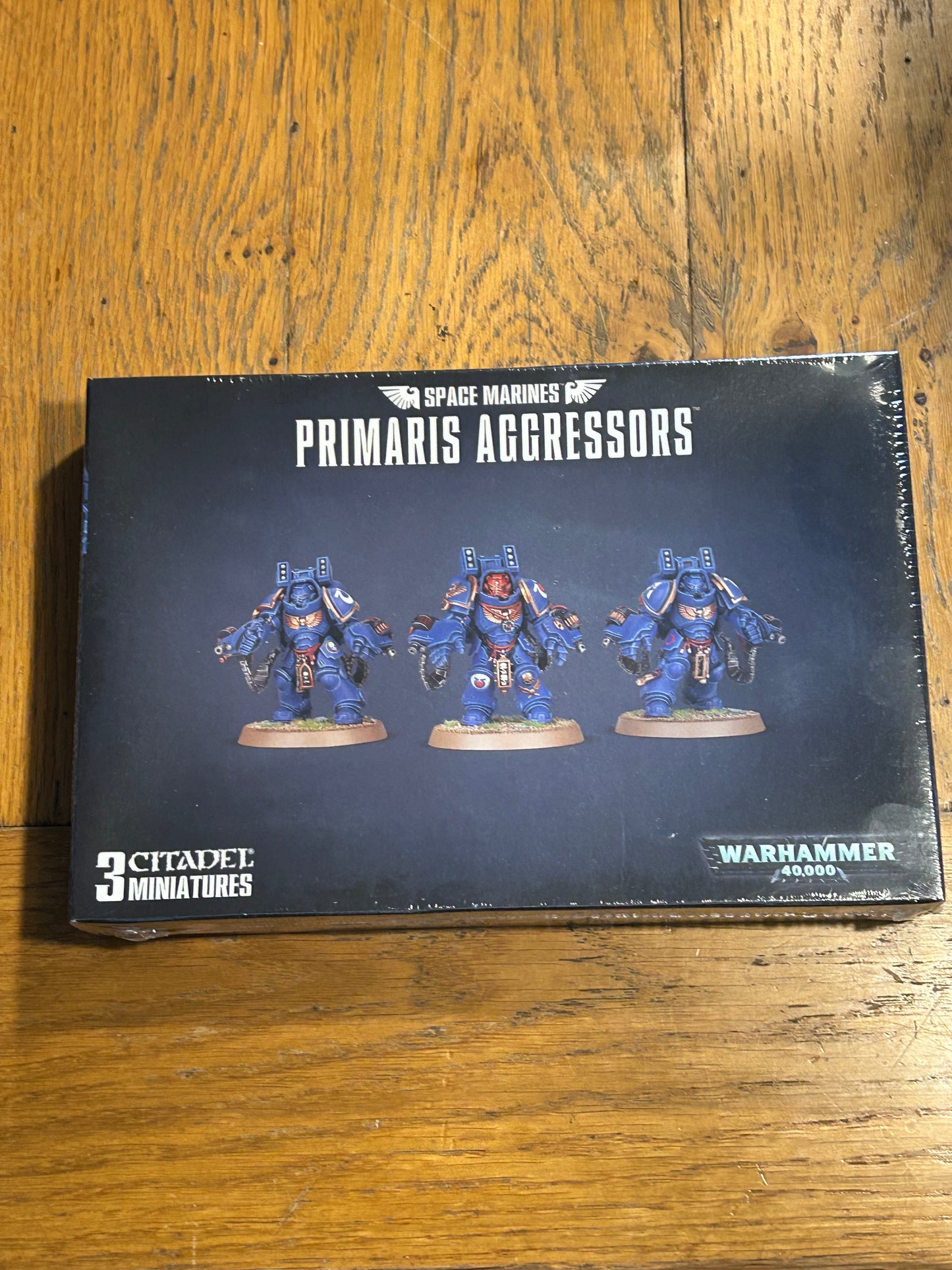 Warhammer 40k SPACE MARINES PRIMARIS AGGRESSORS sealed box