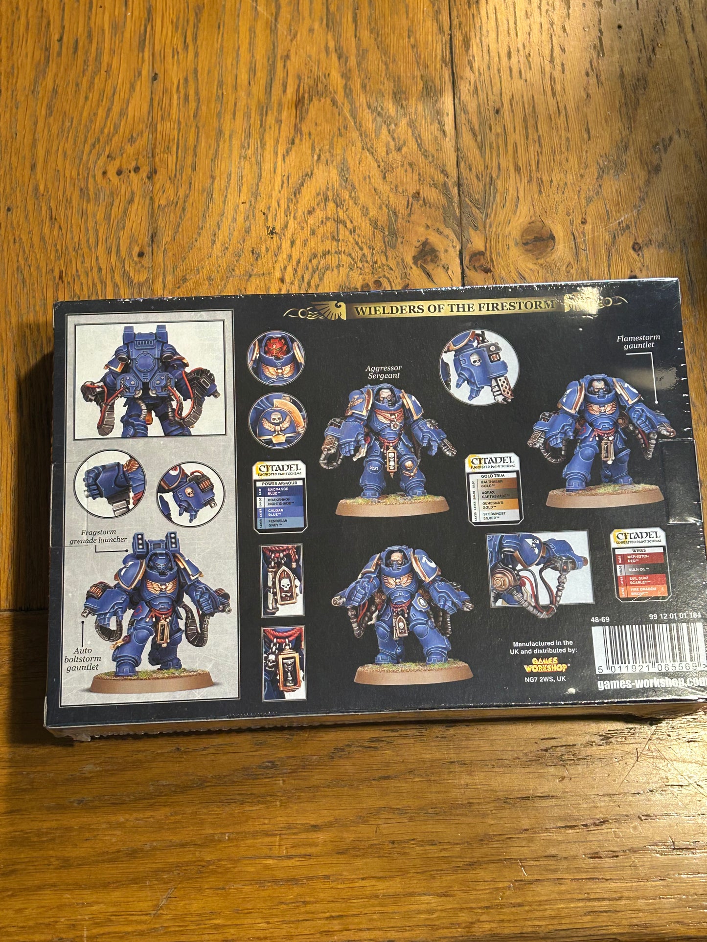 Warhammer 40k SPACE MARINES PRIMARIS AGGRESSORS sealed box