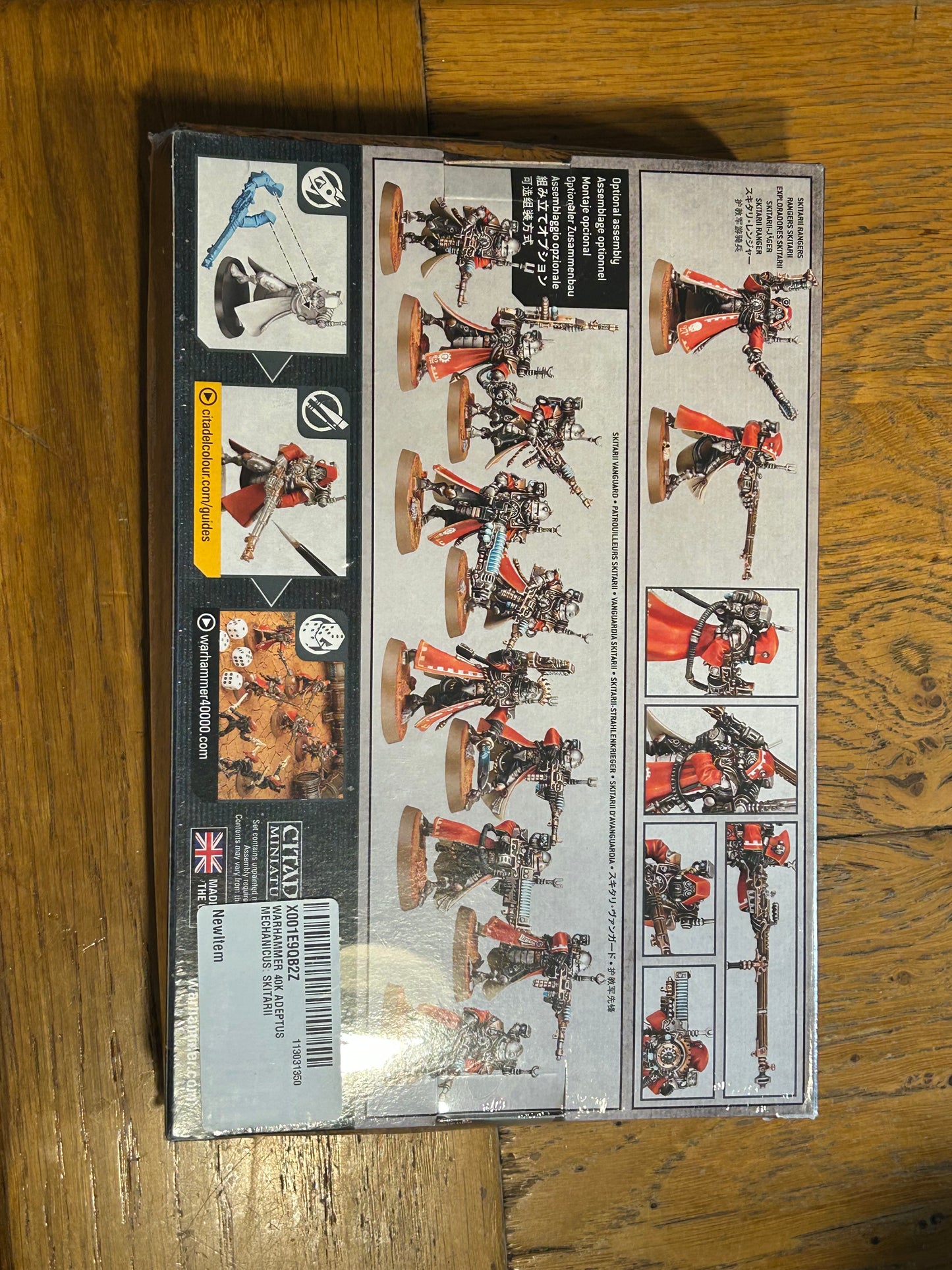 Warhammer 40k - Adeptus Mechanicus Skitarii New in Box still Sealed