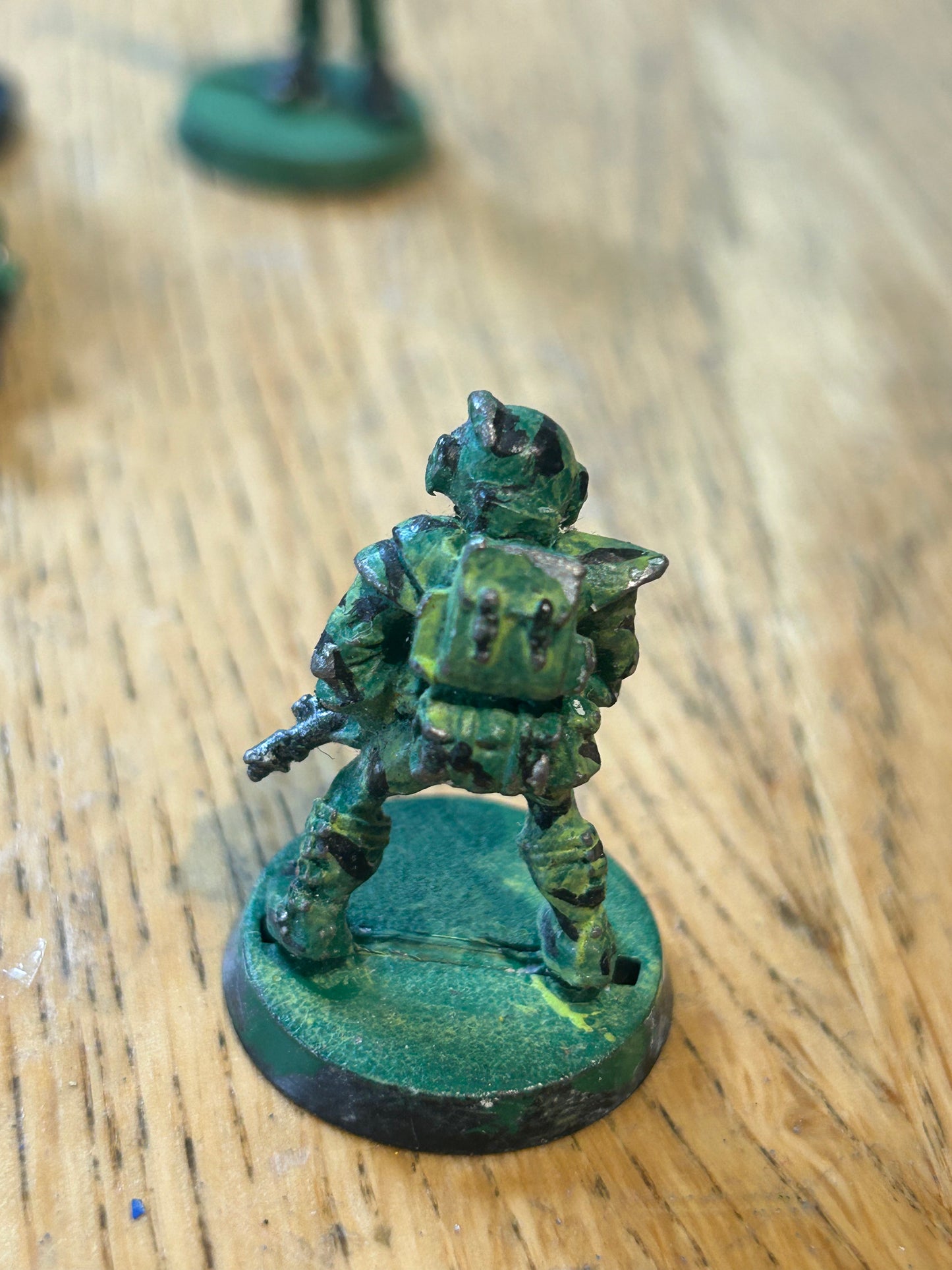 POINT TROOPER chow LASGUN - RT05 IMPERIAL ARMY GUARD METAL OOP ROGUE TRADER 40k
