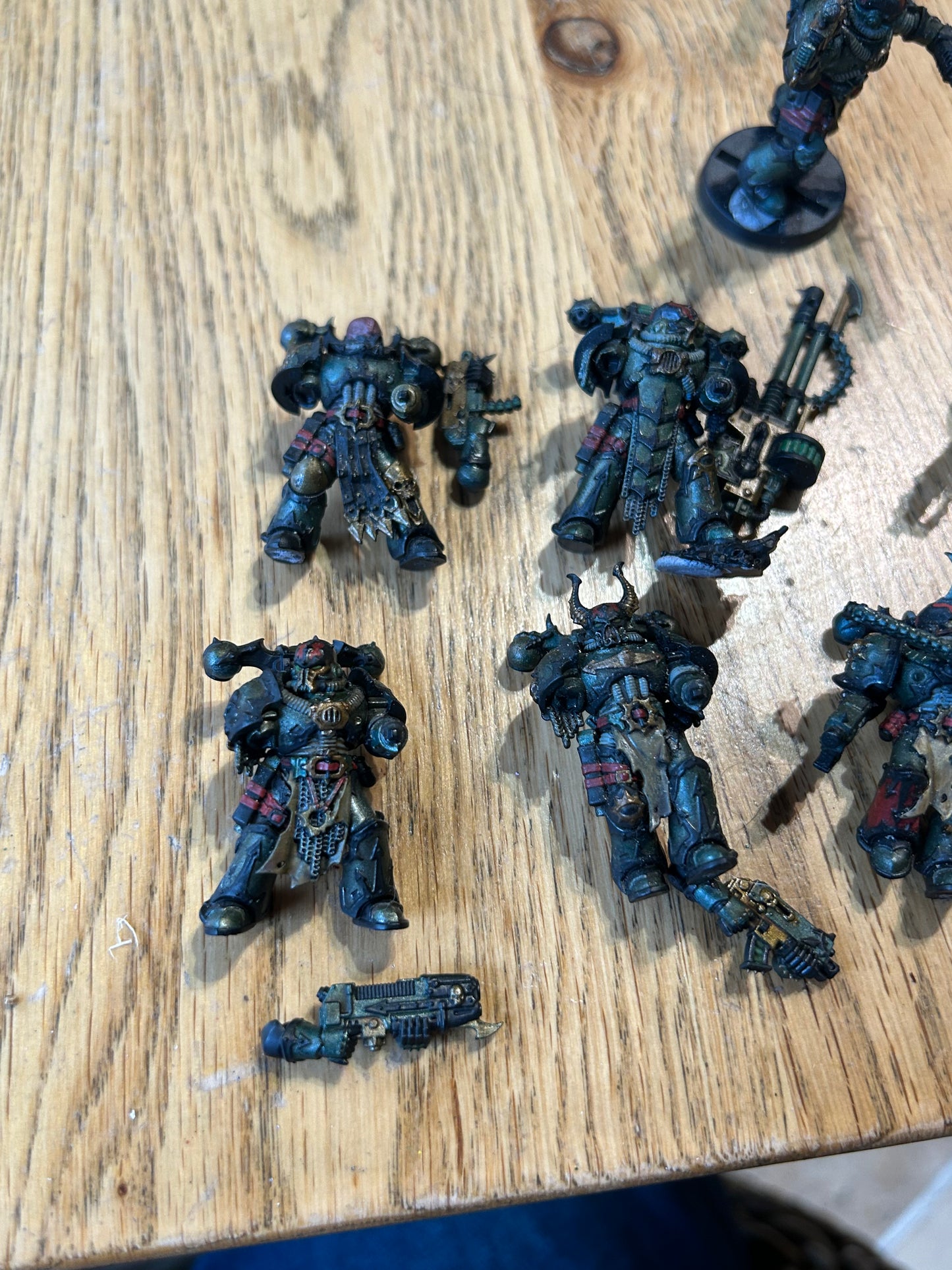 Warhammer 40k chaos space marine legionnaires squad