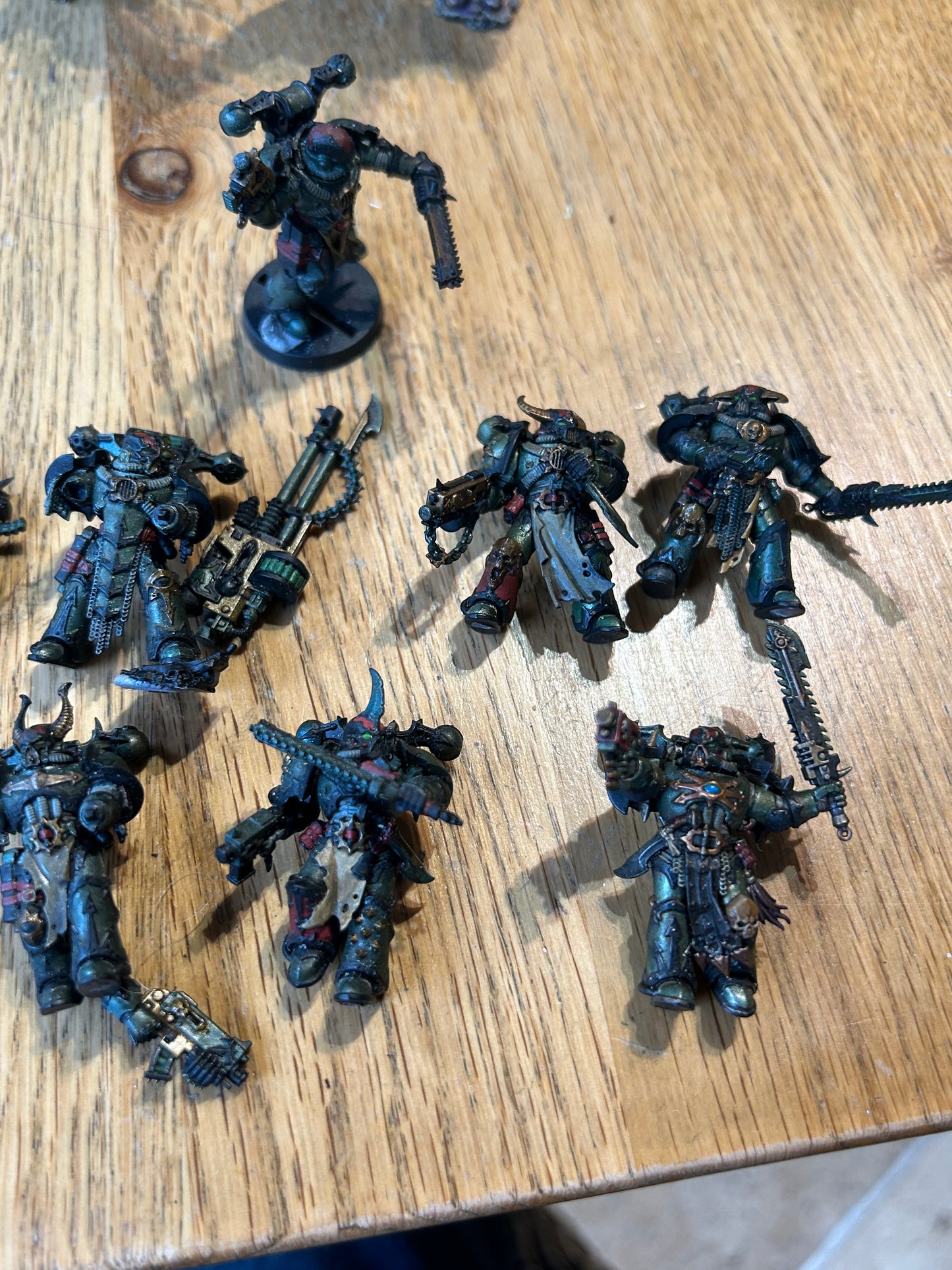 Warhammer 40k chaos space marine legionnaires squad