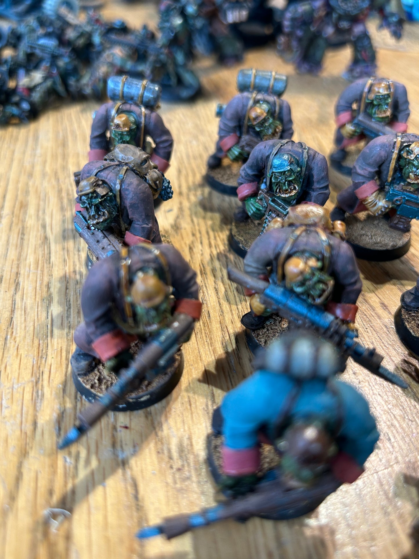 Kromlech ORC squad x18 orcs including commander