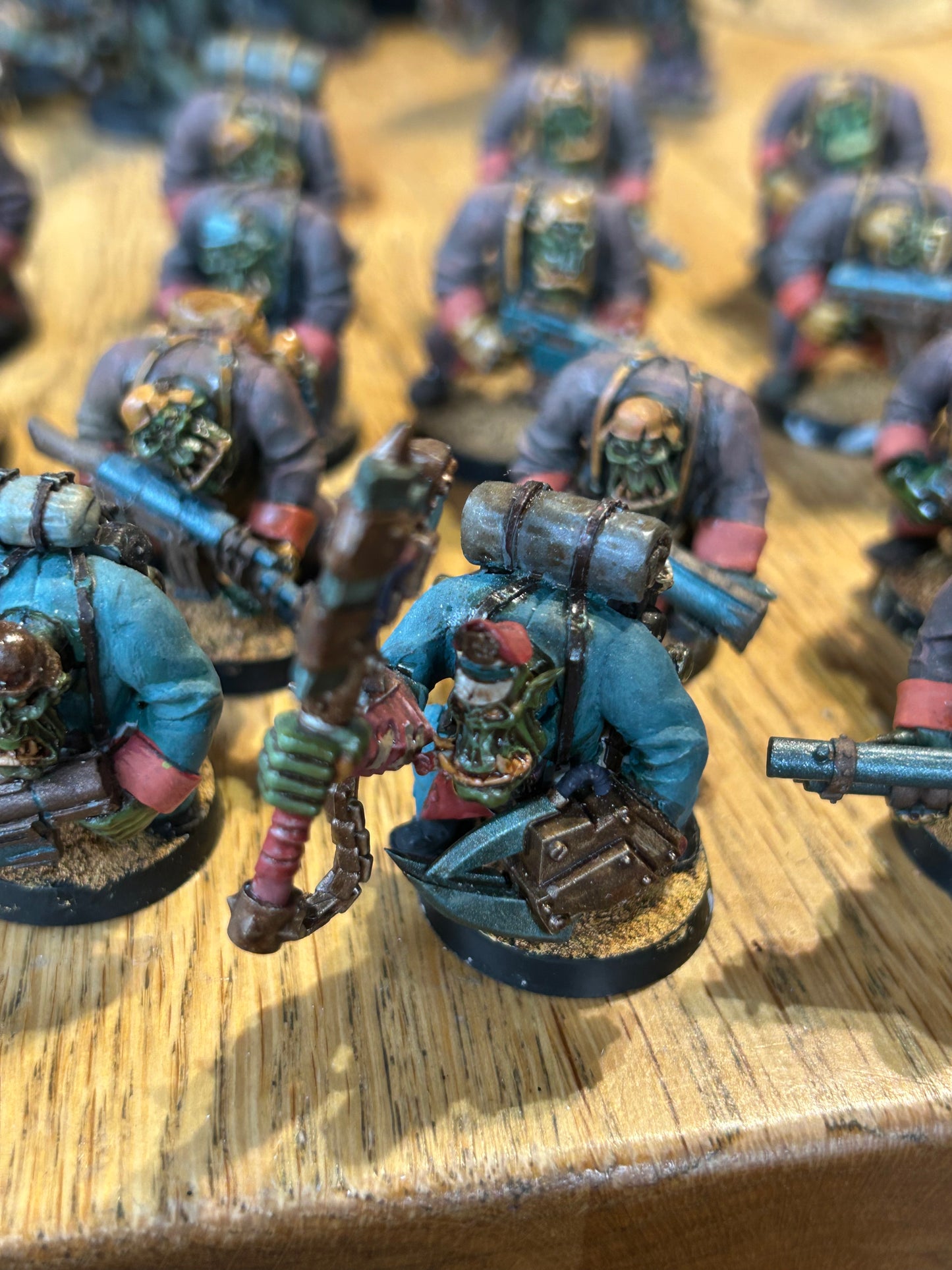 Kromlech ORC squad x18 orcs including commander