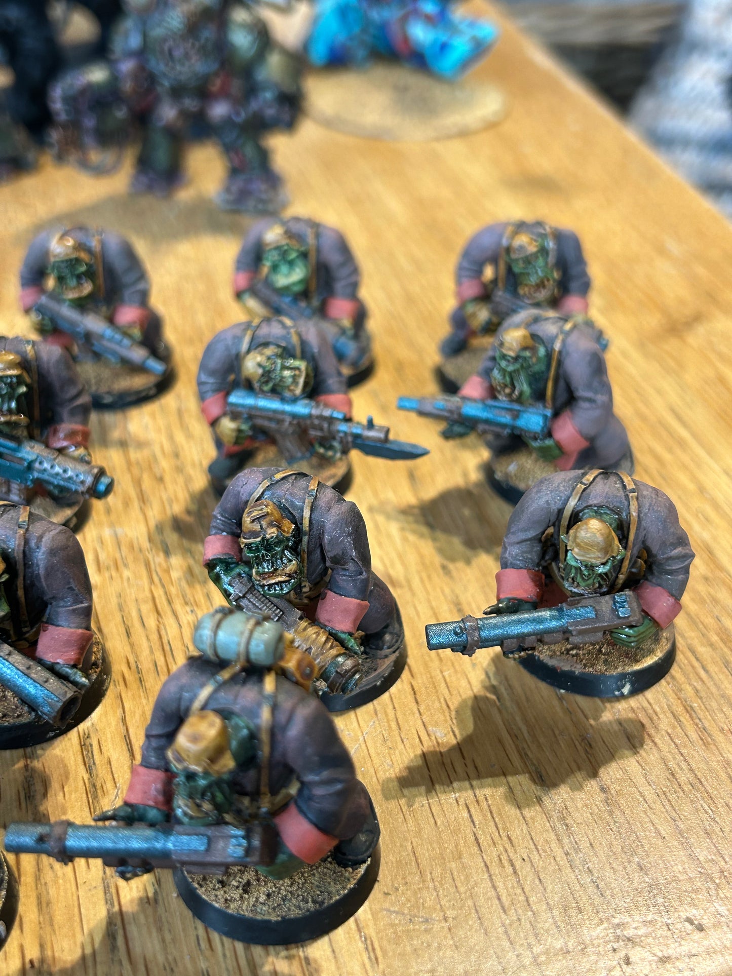 Kromlech ORC squad x18 orcs including commander