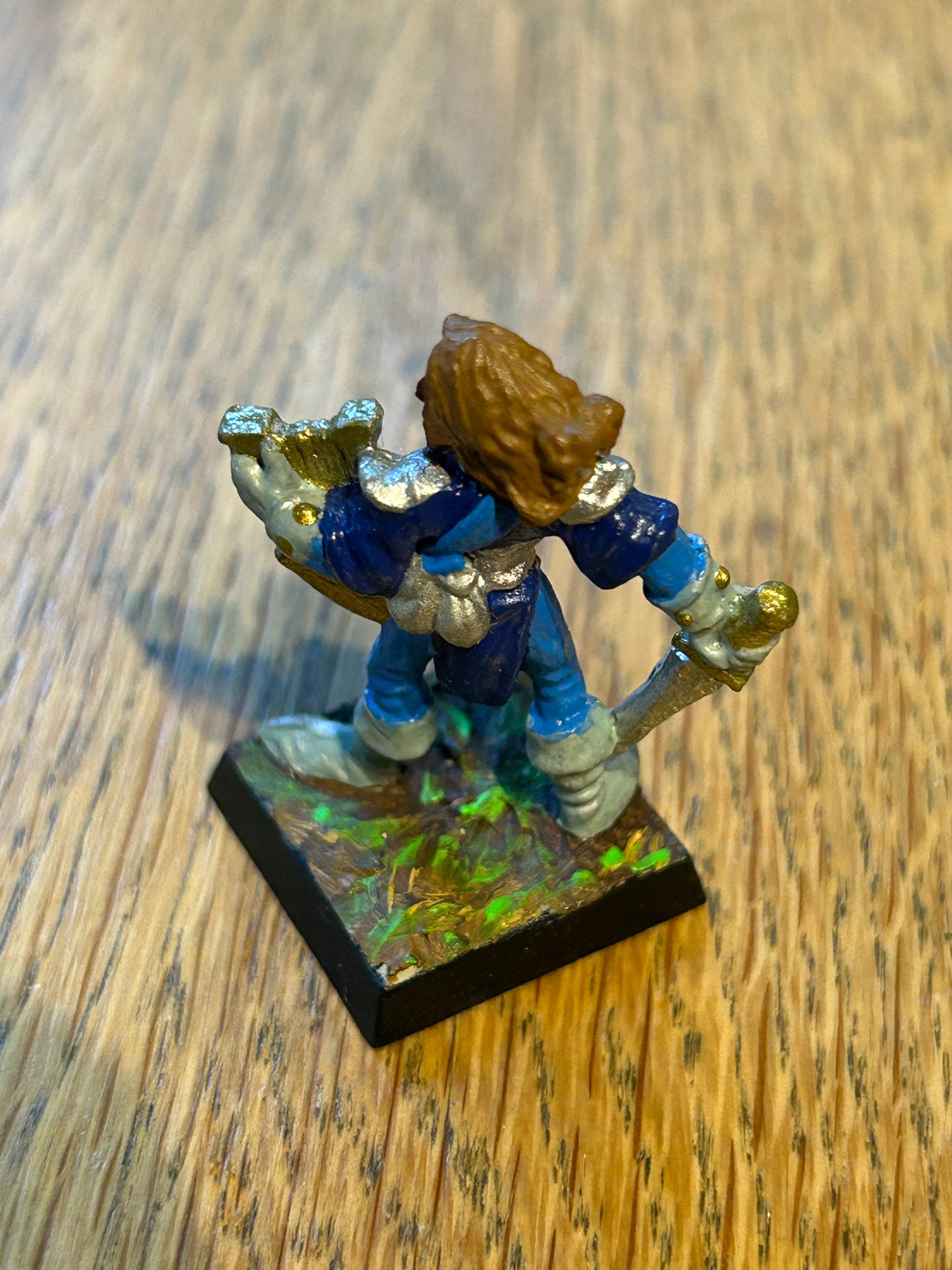 Citadel Warhammer Wood Elves Cimbri War-Skald Musician with Harp Elf Command GW