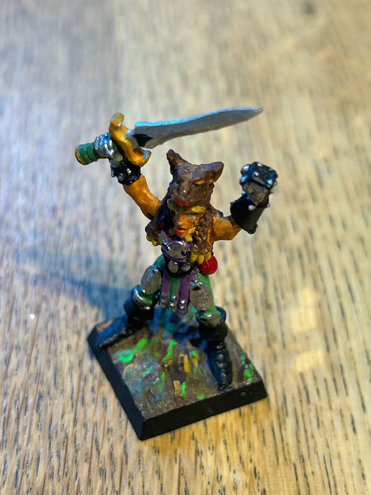 Citadel Warhammer Wood Elves mael ironwolf champion Elf Command GW