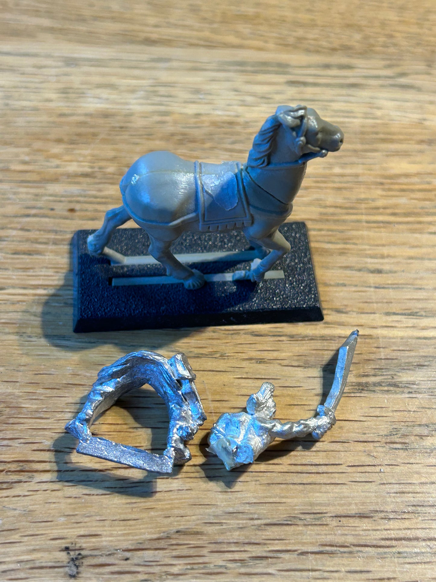 Warhammer Fantasy Old World Mounted Ungol Horse archer with sword (horse has no tail)