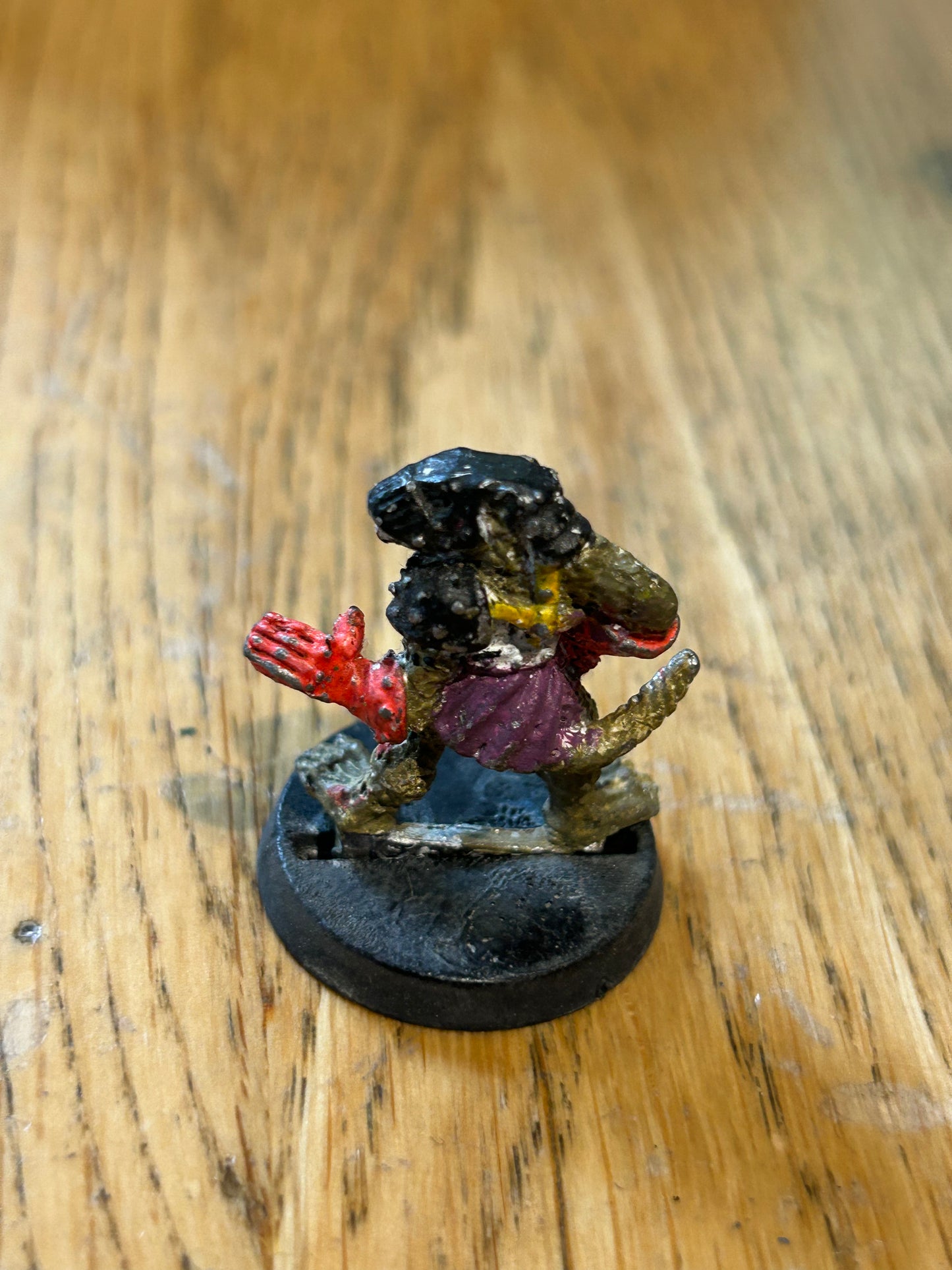 Bloodbowl Skaven catcher 2nd Edition Metal Figure Games Workshop Blood Bowl 1988