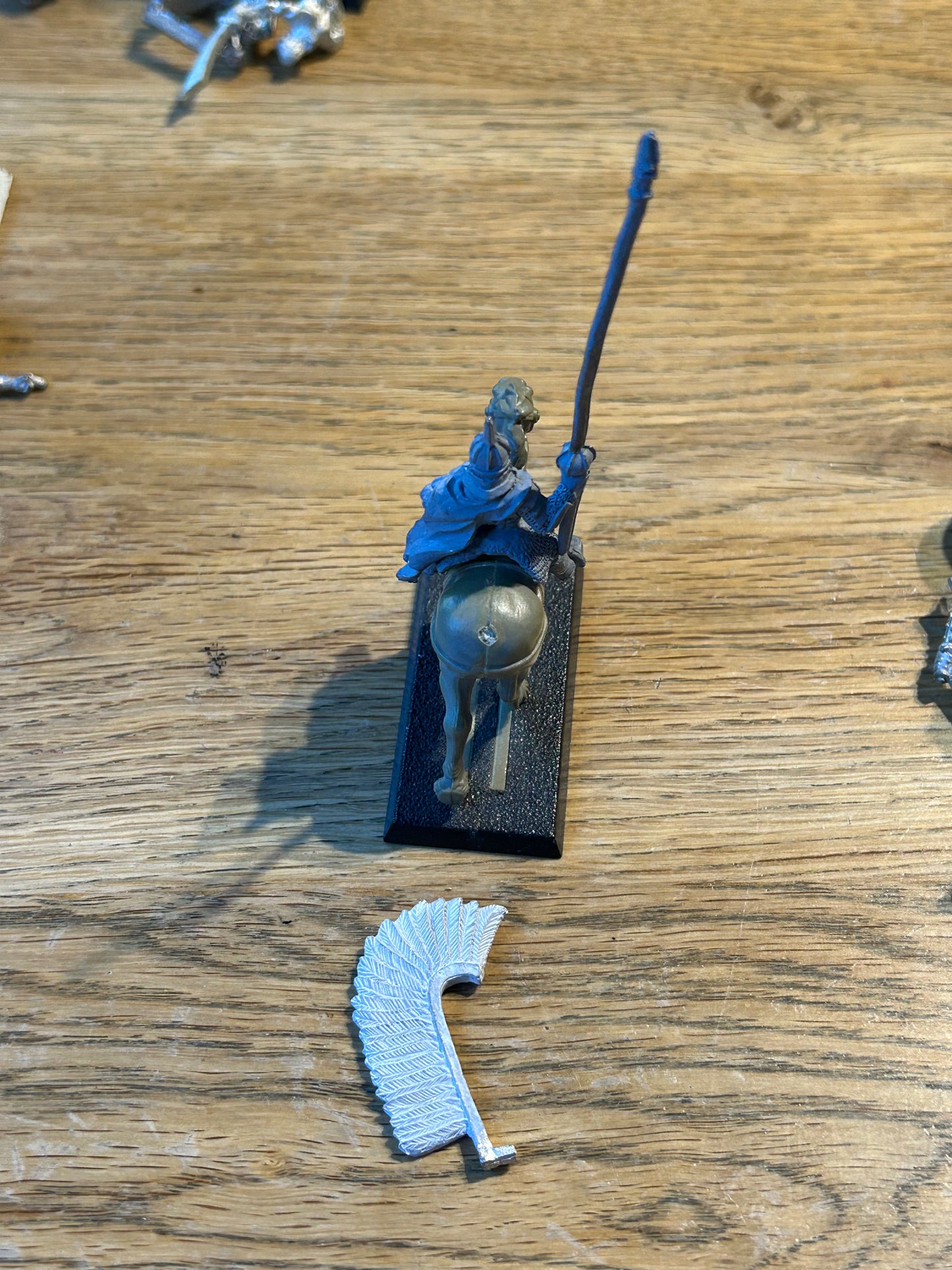 Warhammer Fantasy Old World Kislev Winged Lancer (horse has no tail)