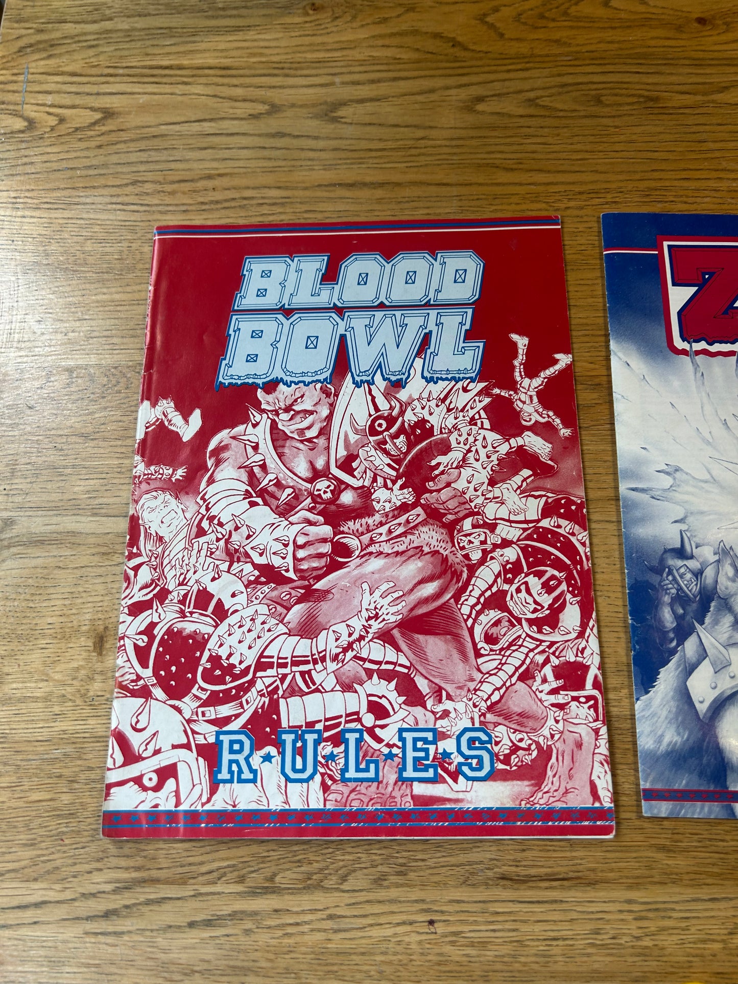 Blood Bowl 1st Edition Board Game and death zone (read description)