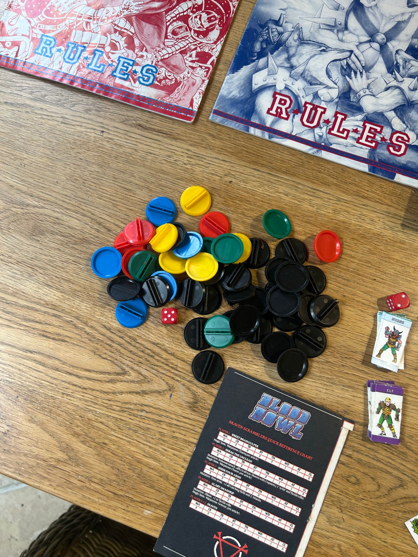 Blood Bowl 1st Edition Board Game and death zone (read description)
