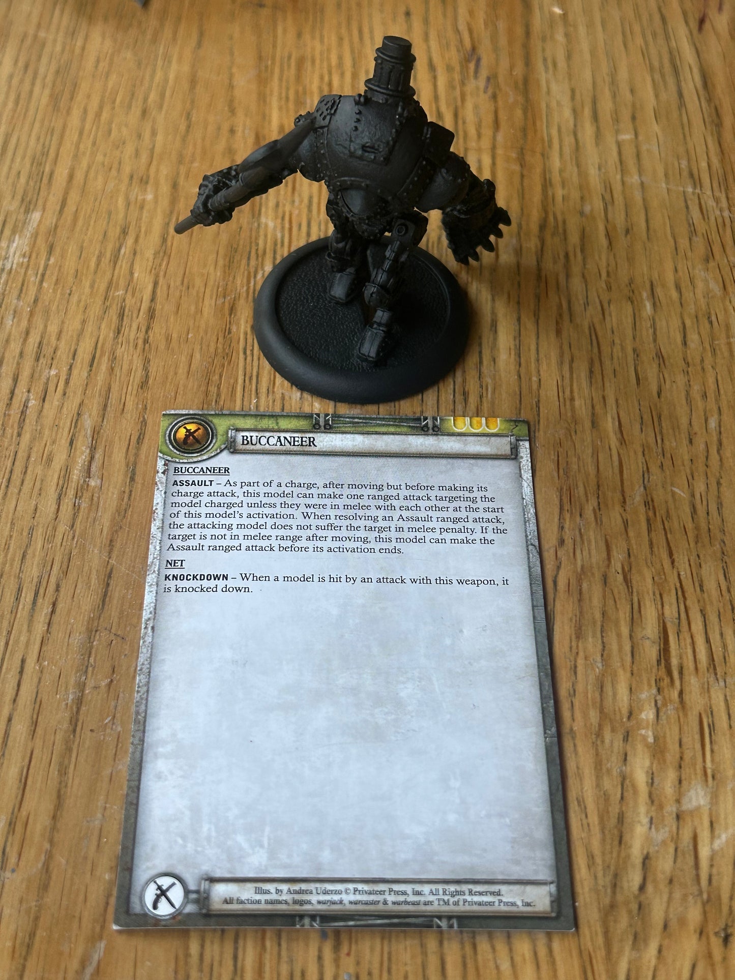 Warmachine: Mercenary Buccaneer Light Warjack
