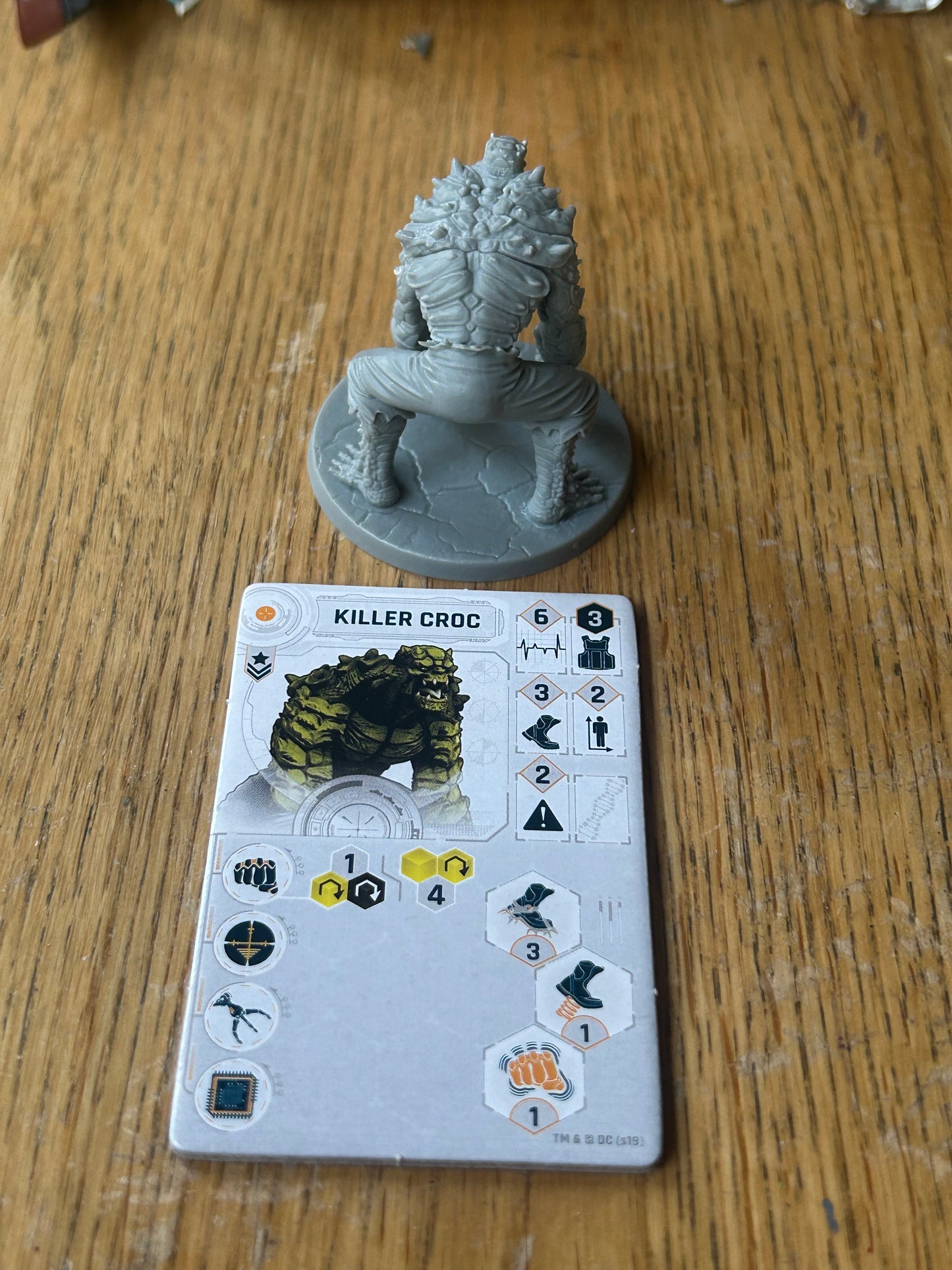 Batman: Gotham City Chronicles Game Killer Croc Figure Kickstarter