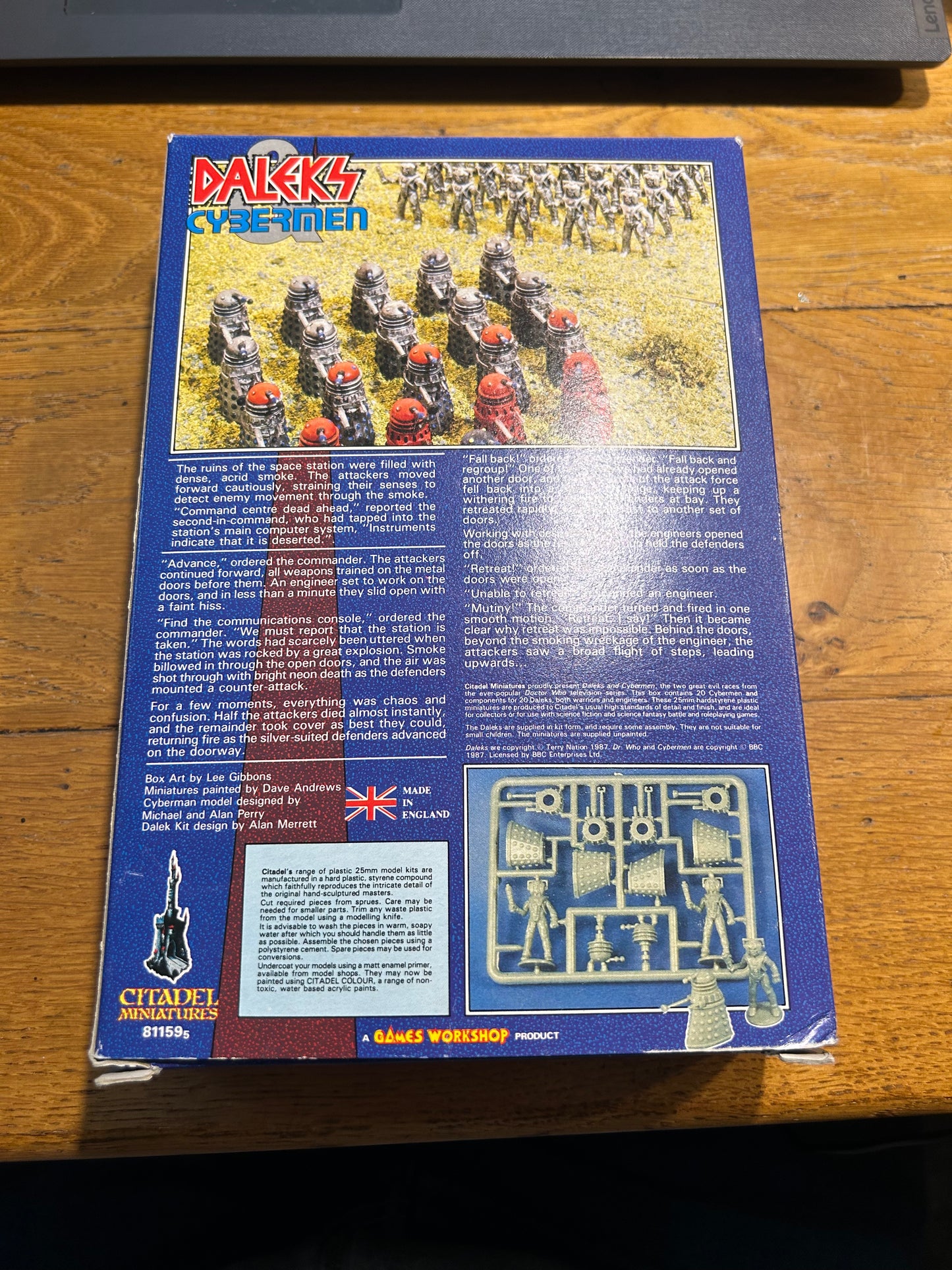 Citadel Miniatures Doctor Who Daleks and cybermen box set