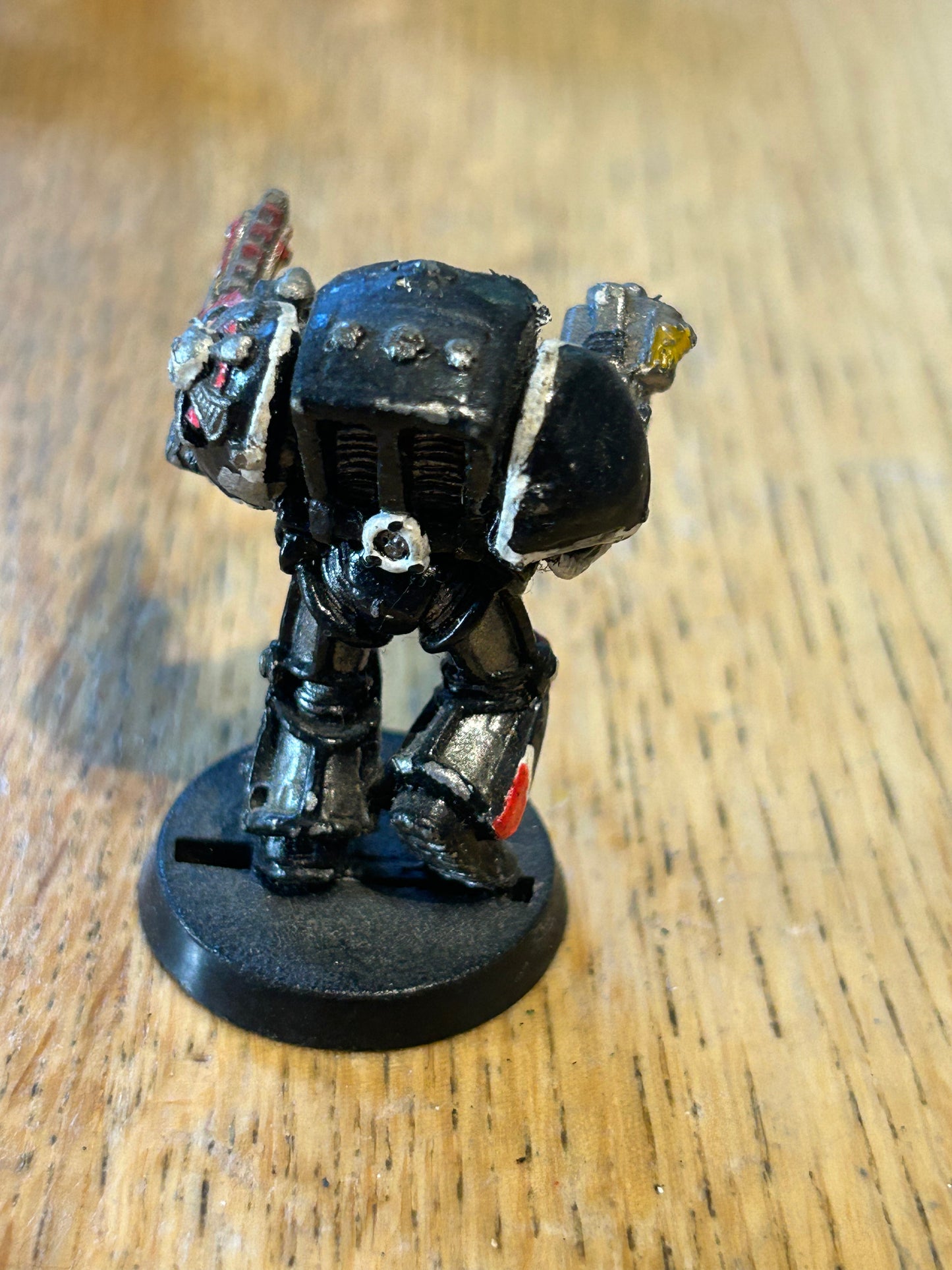 40k Rogue Trader Era Terminator W. Chain Fist and storm bolter , Citadel, Metal