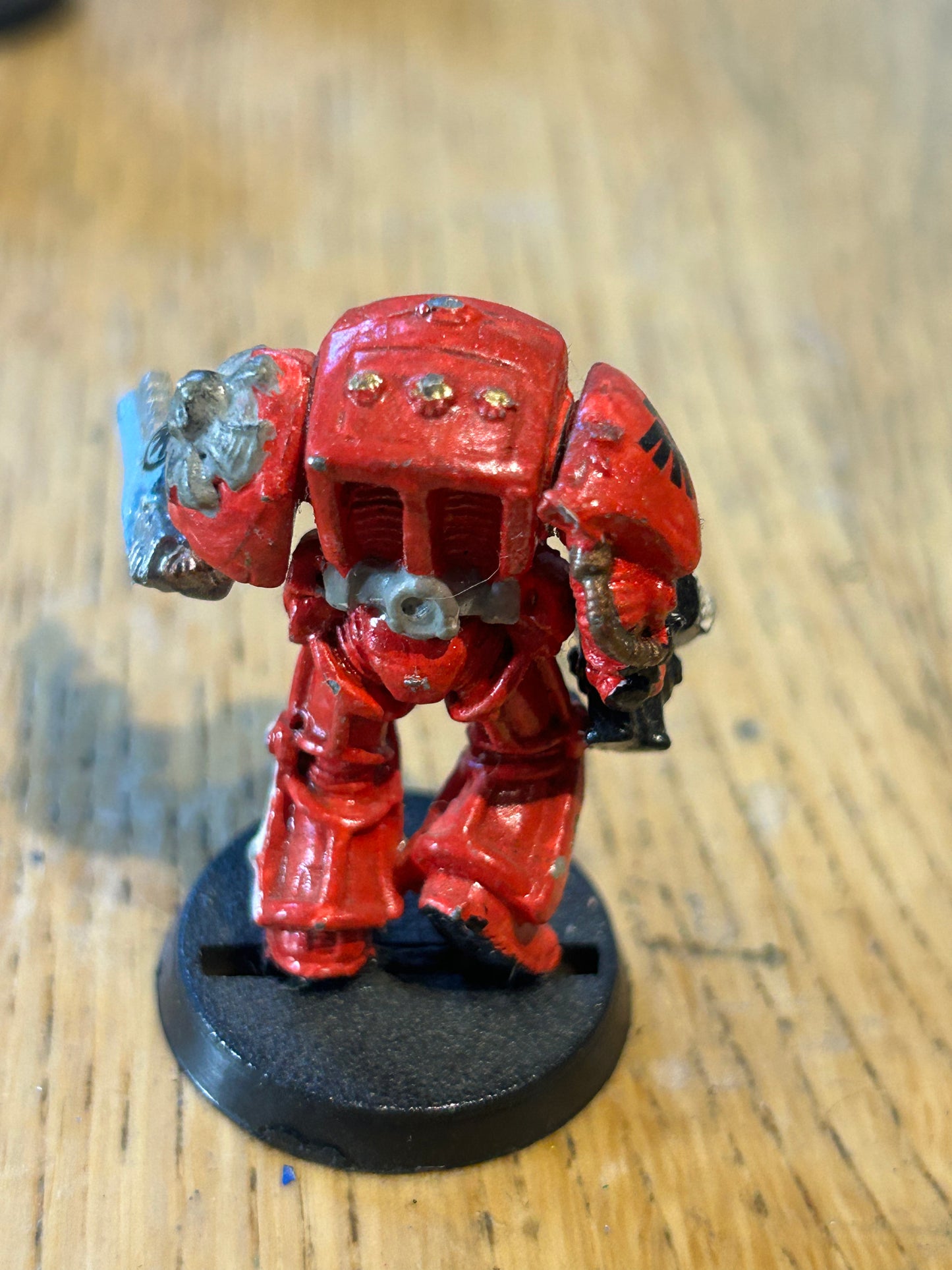40k Rogue Trader Era Terminator W. Chain Fist and storm bolter , Citadel, Metal